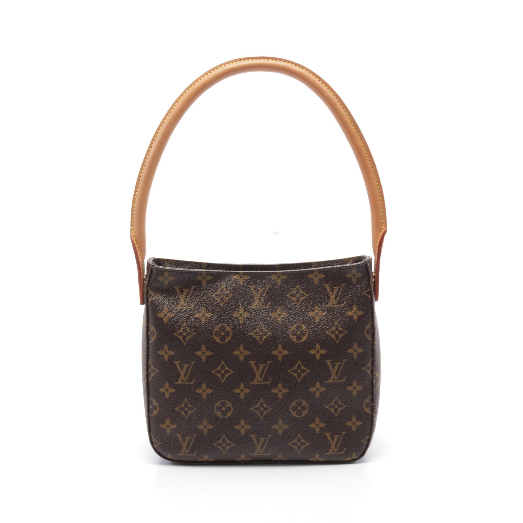 Louis Vuitton Louis Vuitton Looping Mm Monogram Shoulder Bag Leather Brown Size ONE SIZE - 1 Thumbnail