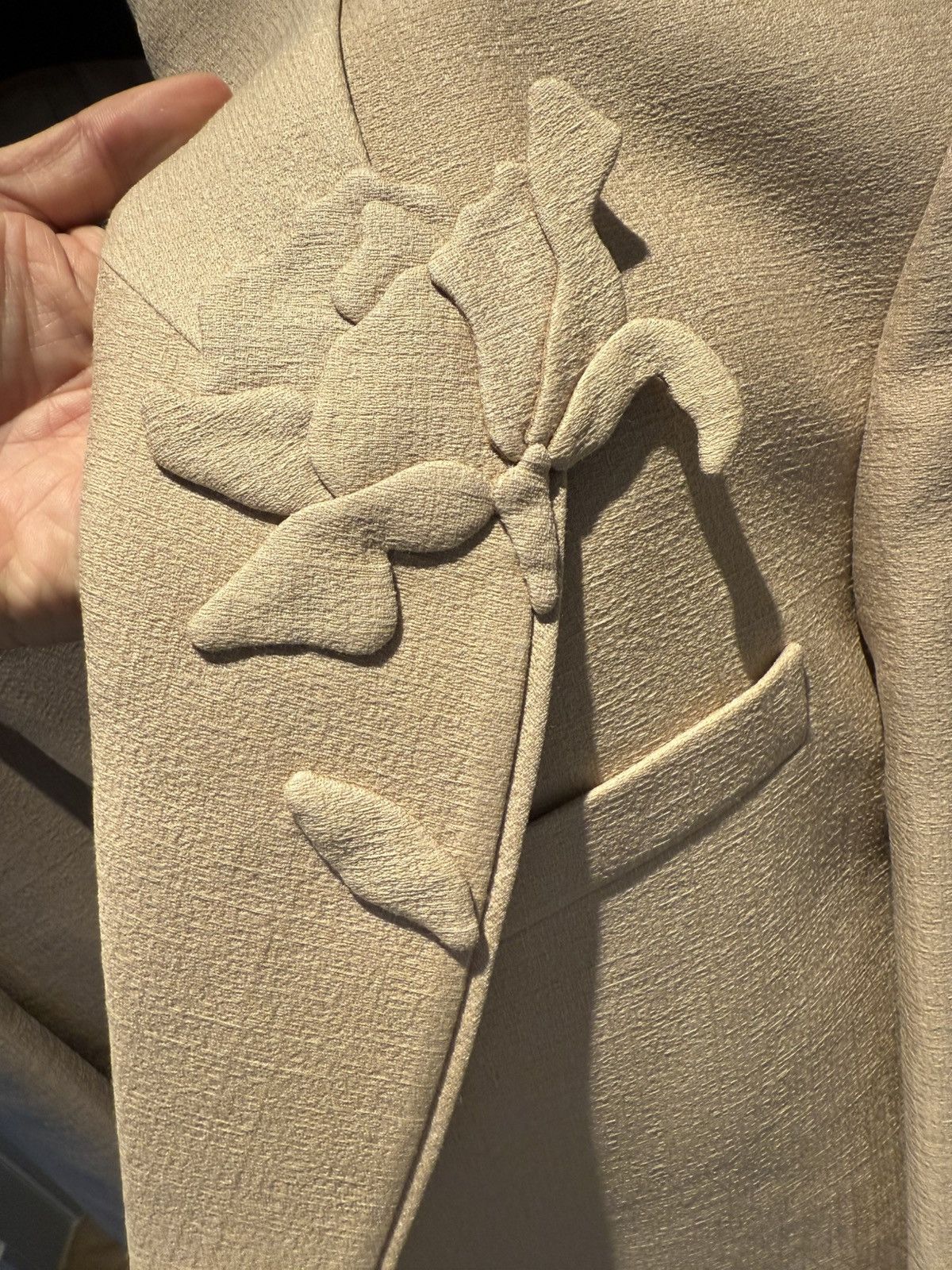 Valentino Floral embroidery lapel blazer size 46 Size 46R - 19 Thumbnail