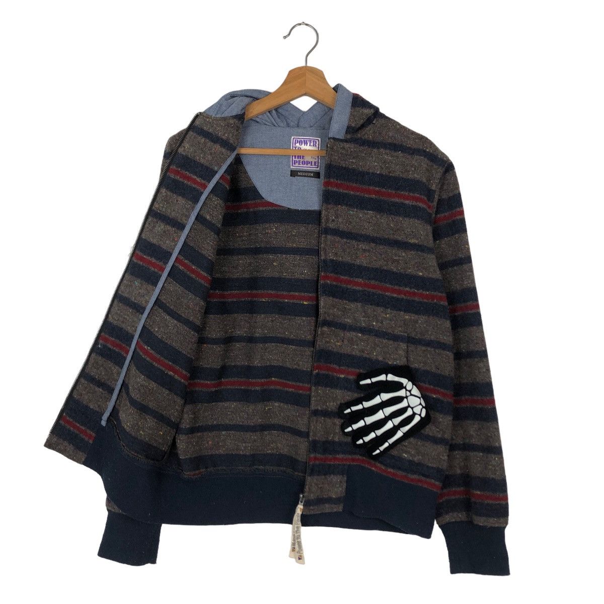 Issey Miyake VINTAGE STRIPED HOODIE PTTP JAPAN ISSEY MIYAKE DESIGN Size US M / EU 48-50 / 2 - 9 Thumbnail