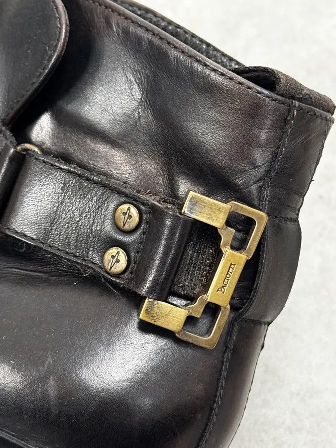 Vintage Cesare Paciotti Dark Brown Leather Blake-Stitched Chelsea Boots Size US 9 / EU 42 - 5 Thumbnail