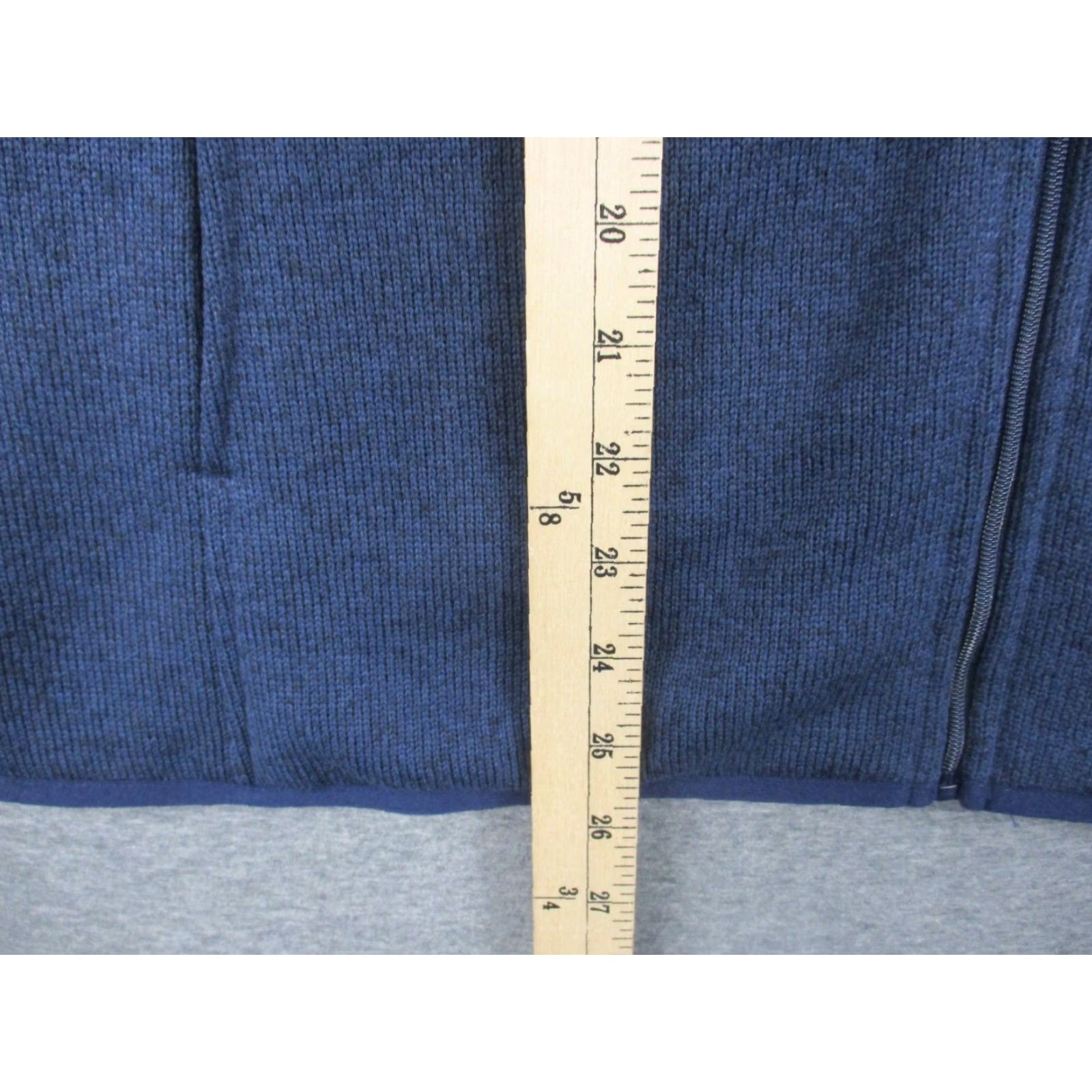 Vintage L.L.Bean Vest Outdoors Medium Men Full Zip Sleeveless Blue Fleece Lined NWT Size US M / EU 48-50 / 2 - 5 Thumbnail