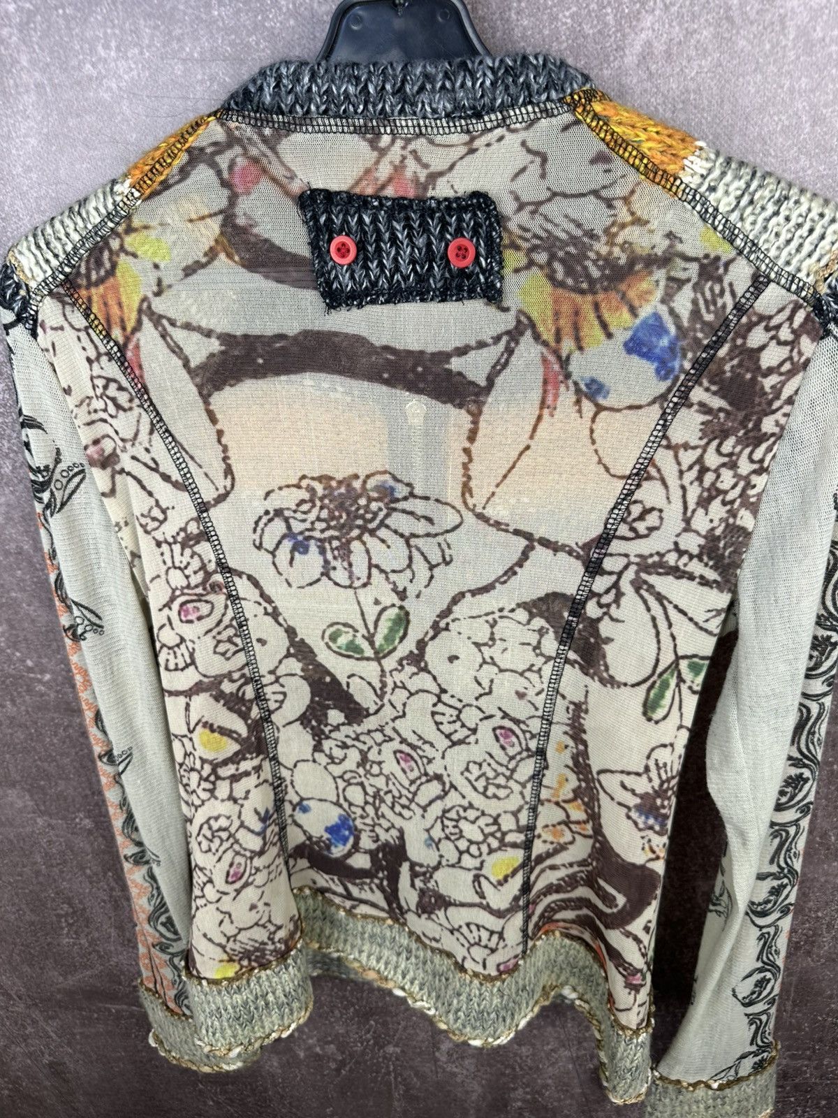Jean Paul Gaultier VTG Jean Paul Gaultier Style mesh top Long Sleeve Art Y2K Size M / US 6-8 / IT 42-44 - 5 Thumbnail