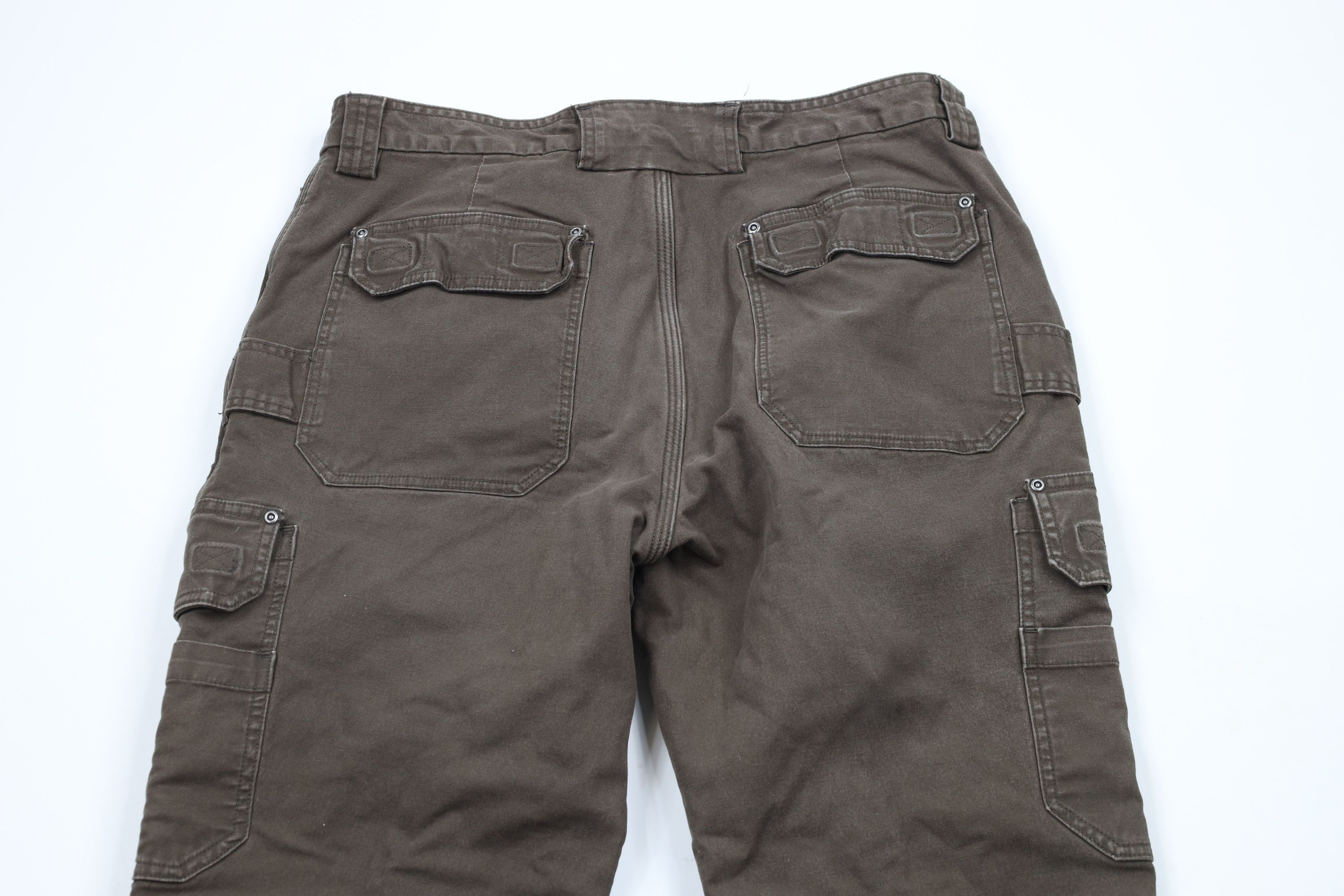 Duluth Trading Company × Vintage Duluth Trading Co Lined Flex Fire Hose Cargo Pants Brown Size US 38 / EU 54 - 10 Thumbnail