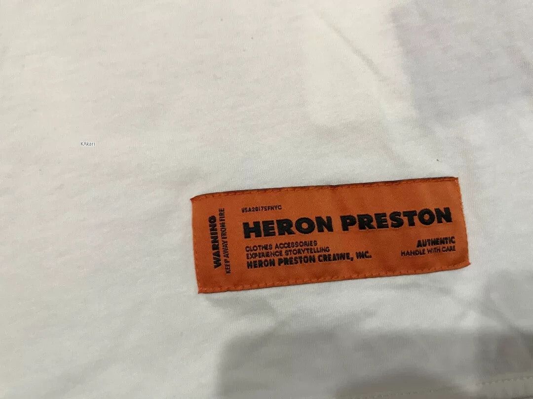 Heron Preston Heron Preston Oversized Short Sleeve S Size US S / EU 44-46 / 1 - 5 Thumbnail