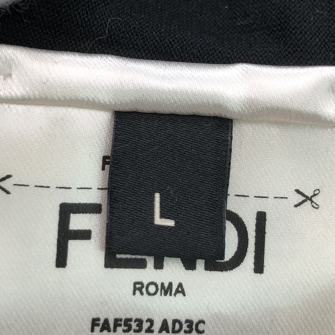 Fendi Fendi Logo Letter Print Casual Short Sleeve T-shirt K26WX Size US L / EU 52-54 / 3 - 6 Thumbnail