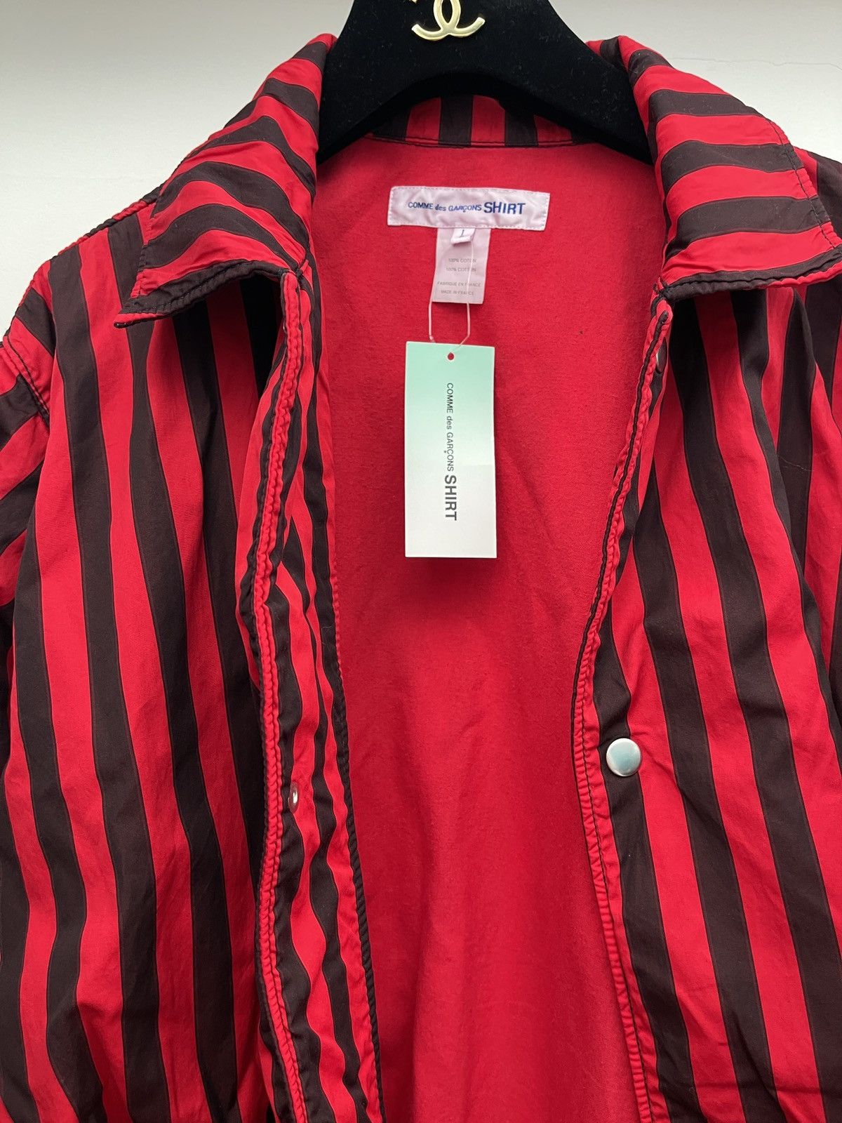 Comme des Garcons COMME des GARCONS Coach Jacket size L Size US L / EU 52-54 / 3 - 3 Thumbnail