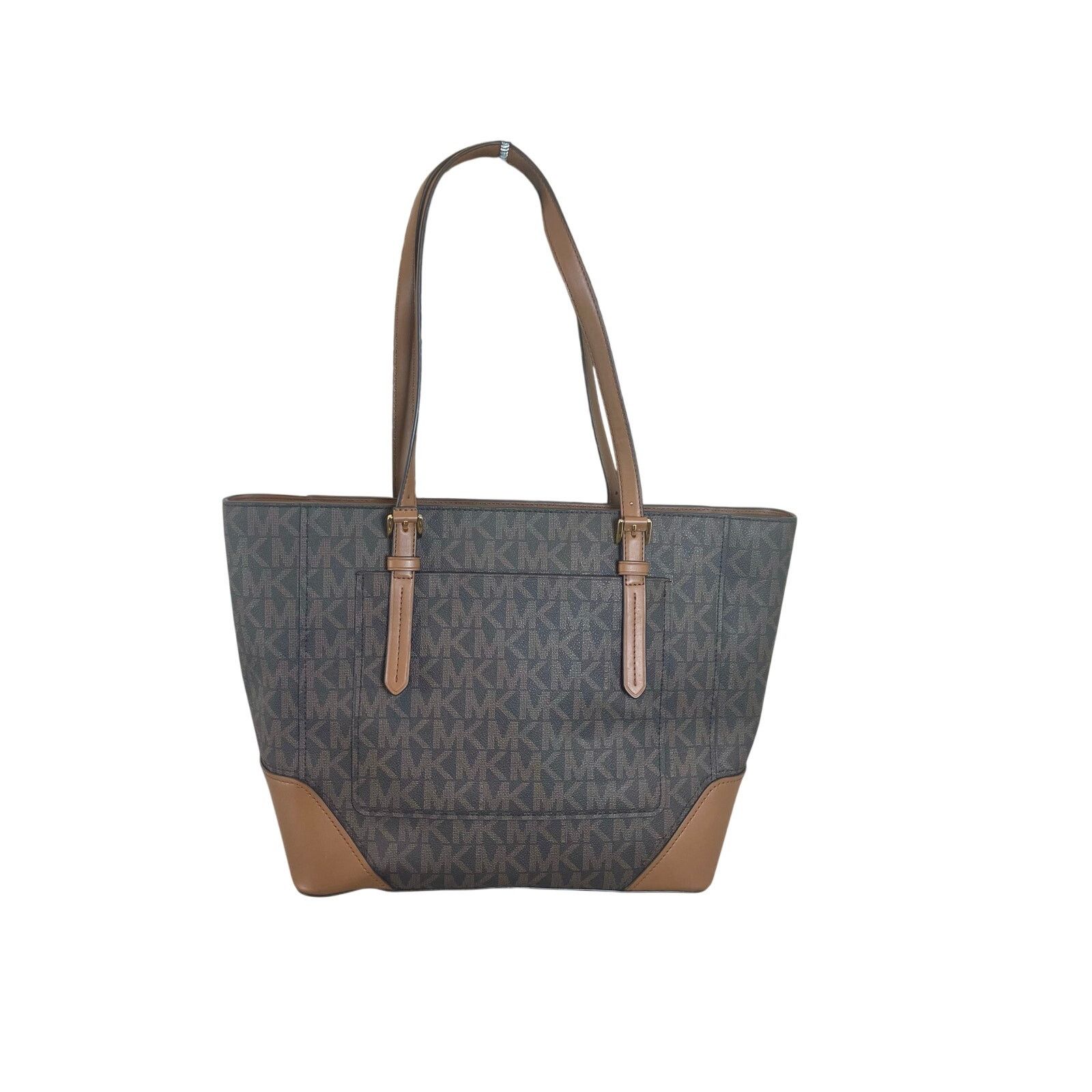 Michael Kors NEW MICHAEL KORS ARIA LARGE TOTE BAG BROWN/ACORN CARRY ALL Size ONE SIZE - 10 Thumbnail