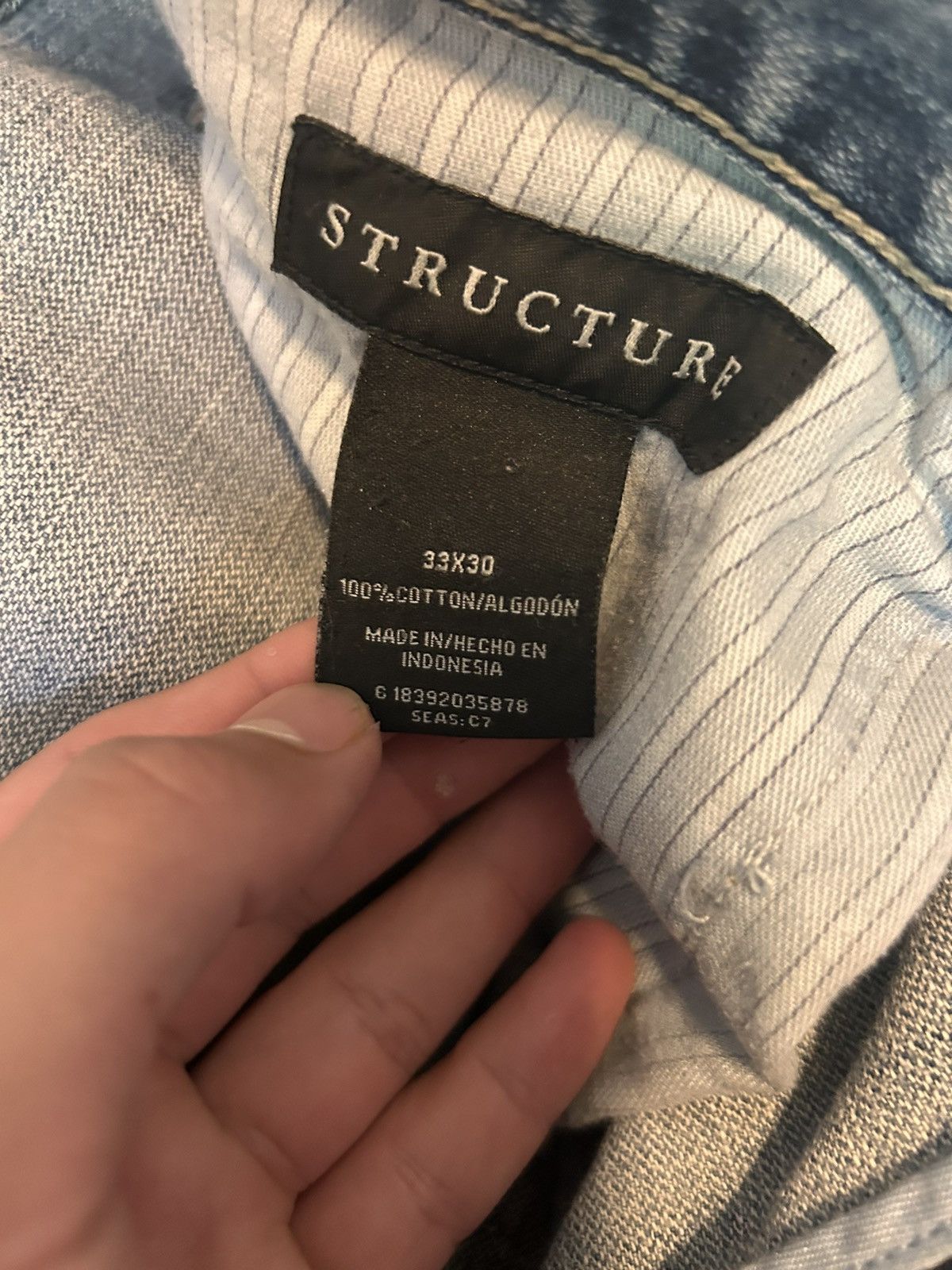 Structure × Vintage Vintage Dad Jeans Size US 30 / EU 46 - 5 Thumbnail