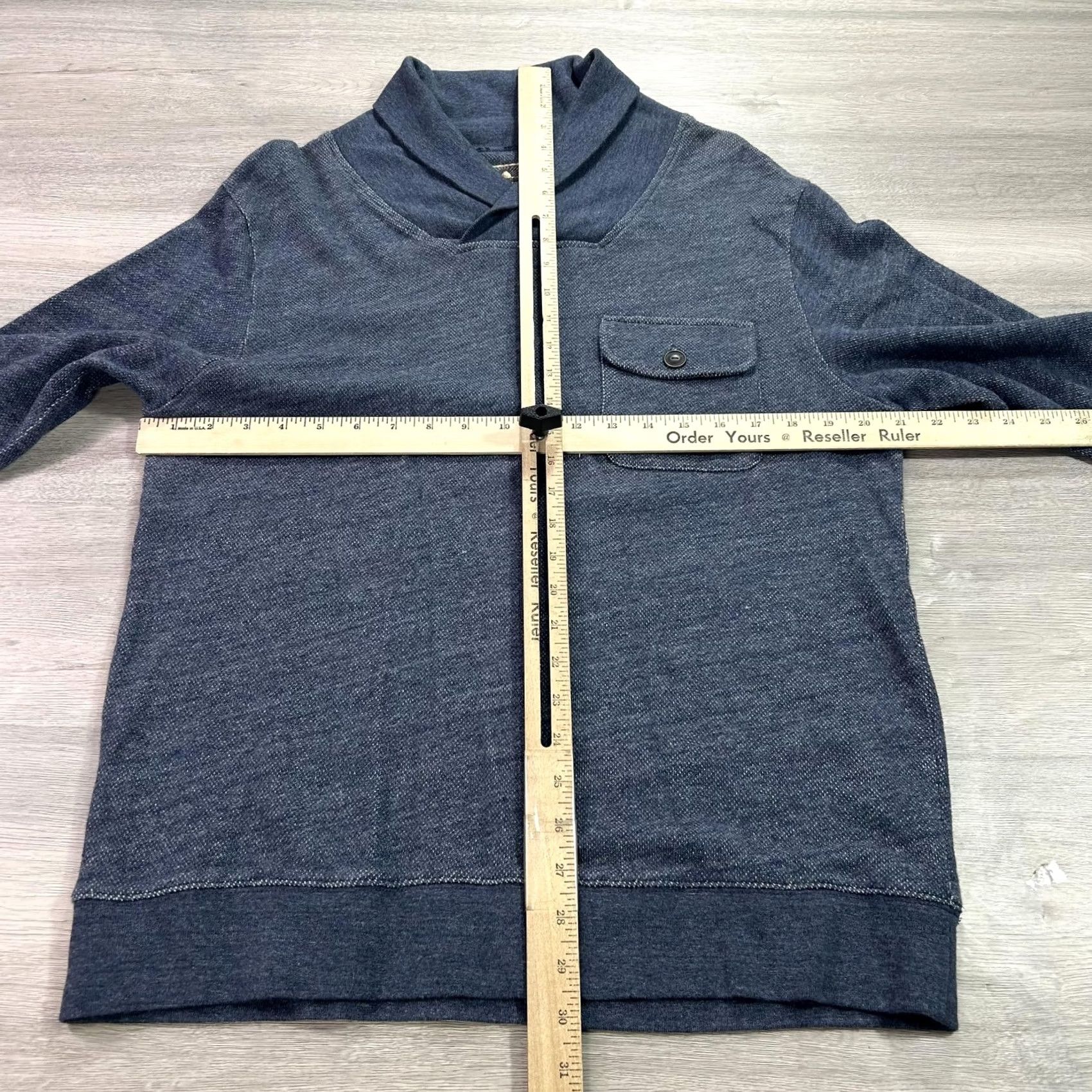 Pendleton Pendleton Sweater Mens M Blue Shawl Collar Knit Pullover Pocket Cotton Surf Size US M / EU 48-50 / 2 - 6 Thumbnail