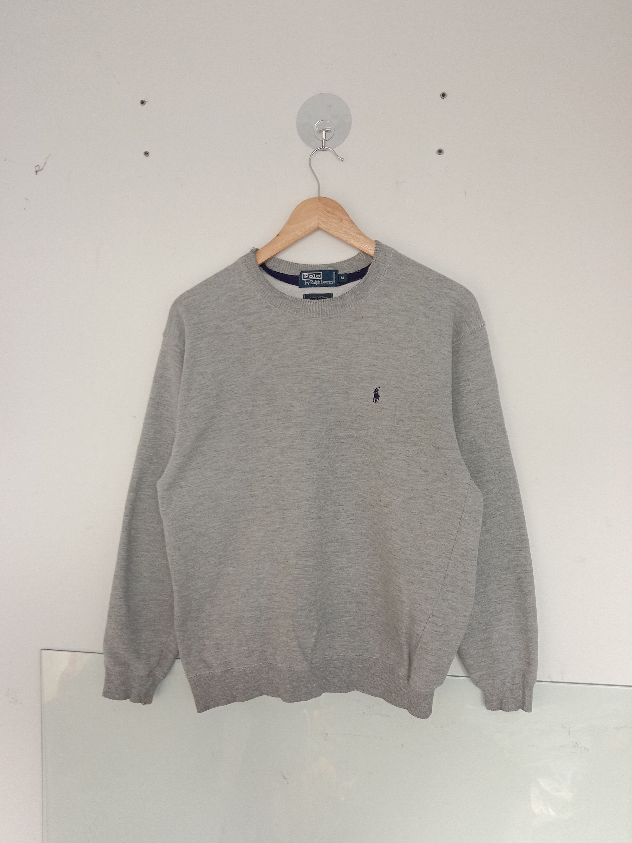 Polo Ralph Lauren × Vintage Vintage 90s Polo Ralph Lauren Pullover Sweatshirt Size US M / EU 48-50 / 2 - 1 Thumbnail