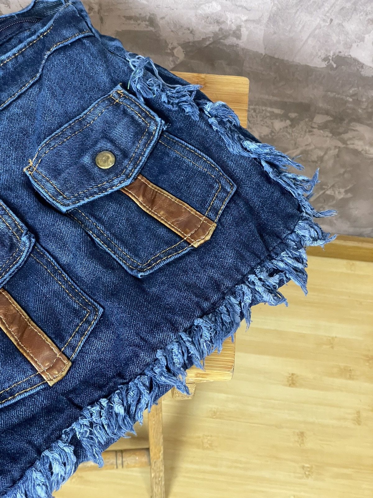 Japanese Brand Vintage Shoulders Bag Avangard 90s Hippie Peace ☮️ Streetwear Size ONE SIZE - 6 Thumbnail