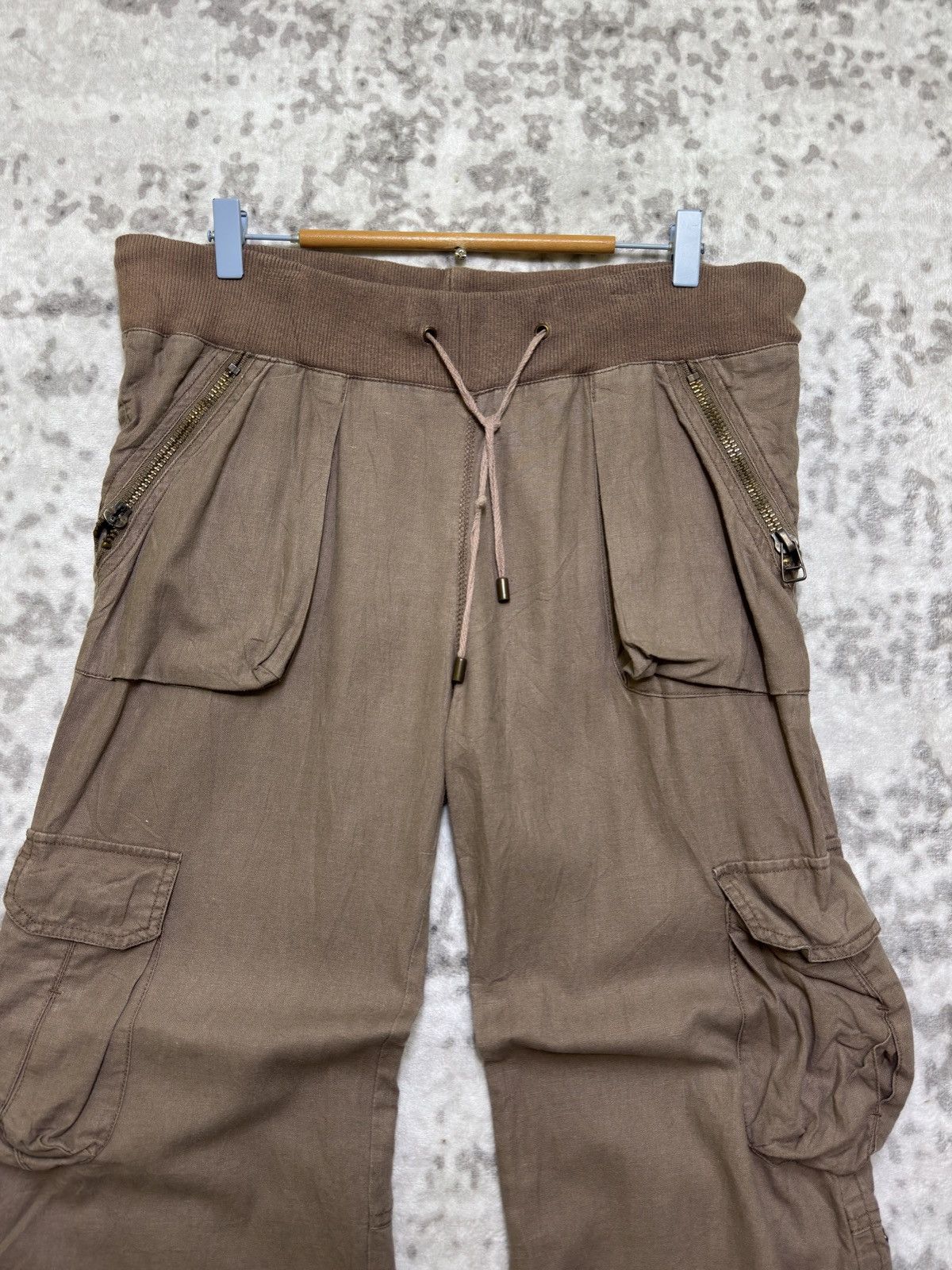 GOA G.O.A Japan Iconic 3D fringe Pocket Flare Distressed pants Size US 34 / EU 50 - 3 Thumbnail