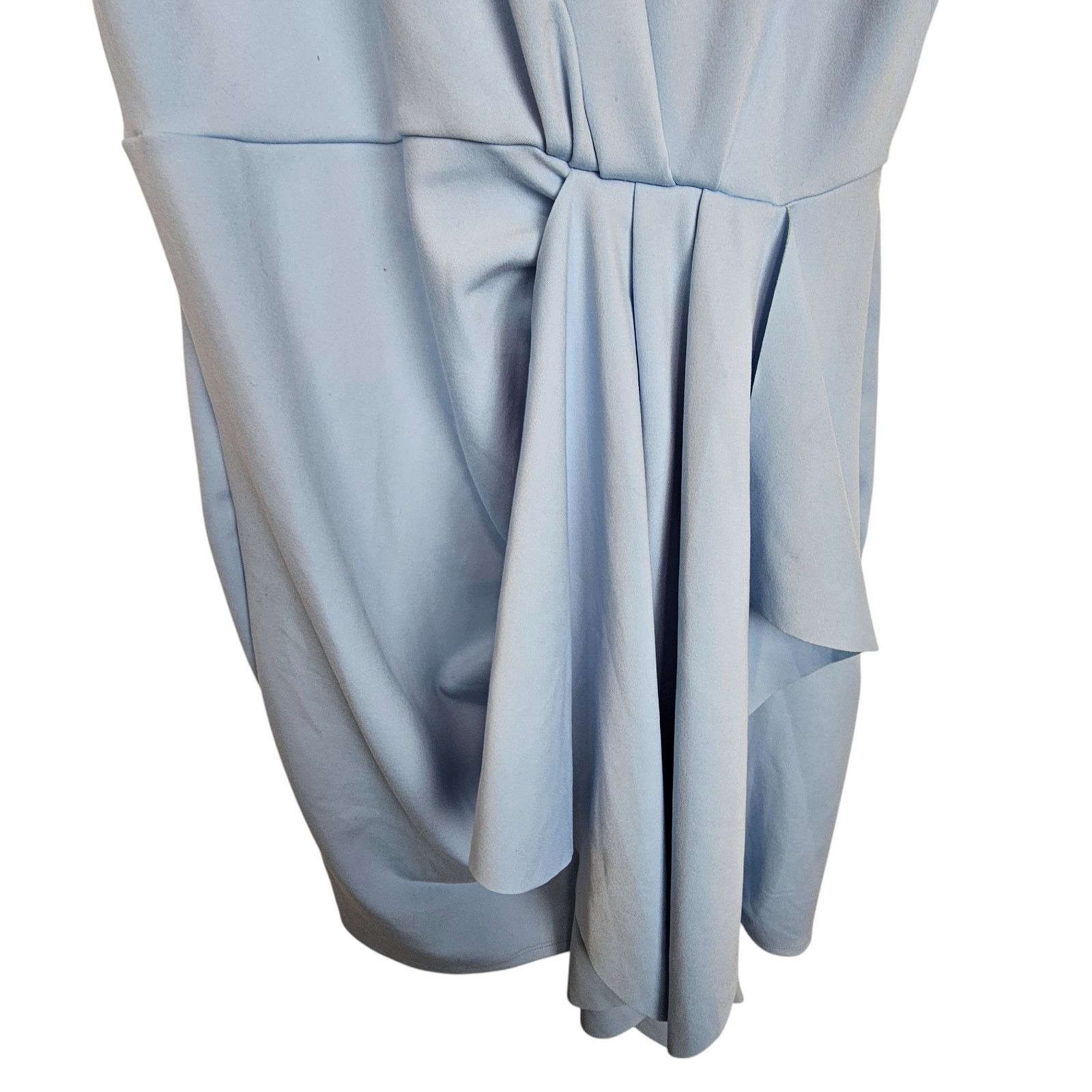Rachel Antonoff Rachel Parcell Womens Draped Interlock Mini Dress Mini Sz XL Size XL / US 12-14 / IT 48-50 - 3 Thumbnail