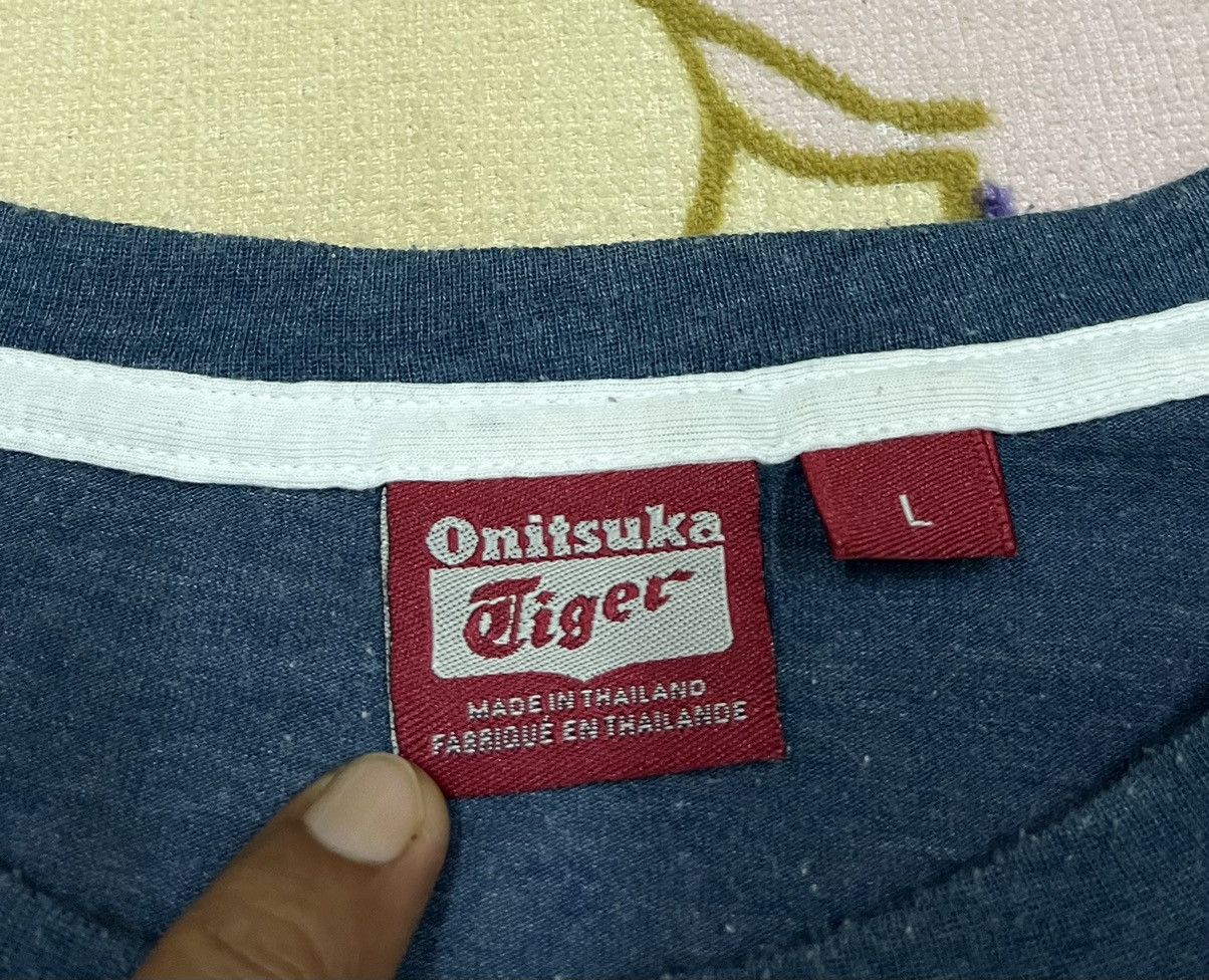 Japanese Brand ONITSUKA TIGER Long Sleeve Shirt x Rare Design Size US M / EU 48-50 / 2 - 10 Thumbnail