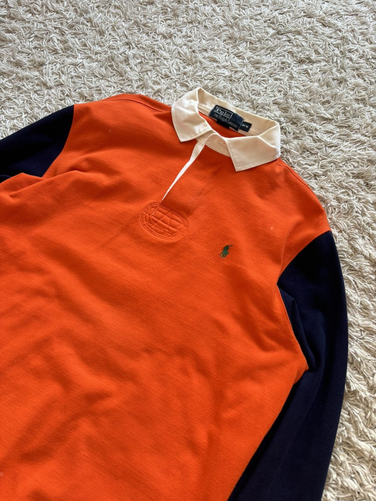 Polo Ralph Lauren × Rugby Ralph Lauren × Vintage Vintage Rugby Longsleave Polo Ralph Lauren Big Logo Size US M / EU 48-50 / 2 - 2 Thumbnail