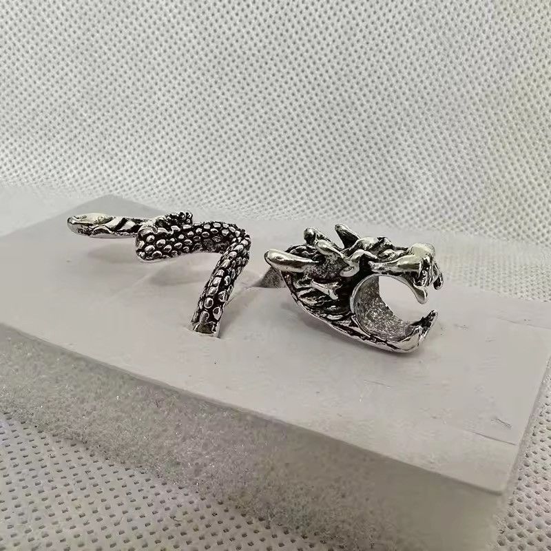 Jewelry Dragon Cigarette Holder Ring Size ONE SIZE - 4 Thumbnail