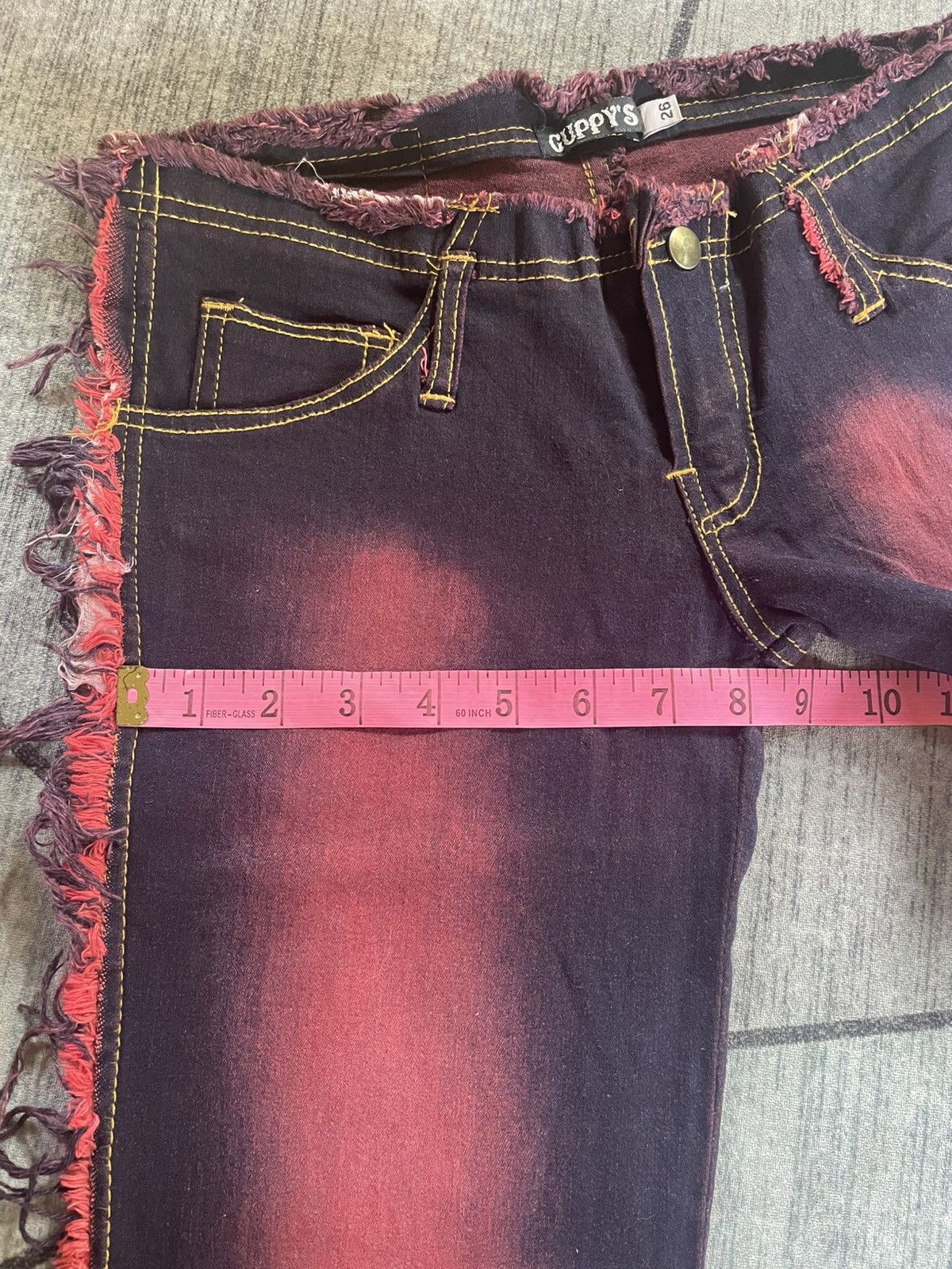 Japanese Brand Vintage Y2K Guppys Flare LGB Style Denim Pants Size US 28 / EU 44 - 11 Thumbnail