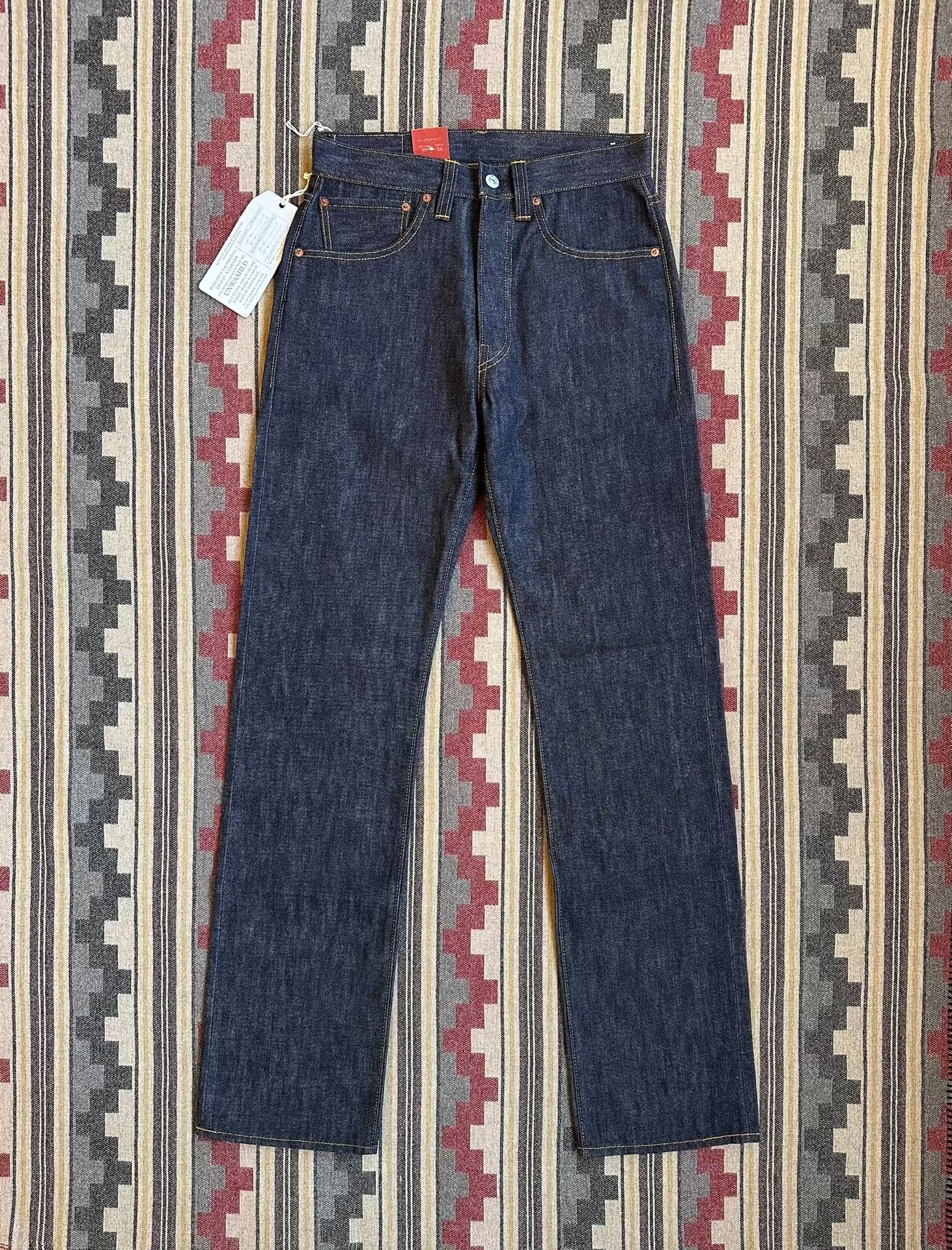 Levi's Vintage Clothing levi's lvc 1947 501xx vintage denim pants Size US 30 / EU 46 - 1 Thumbnail