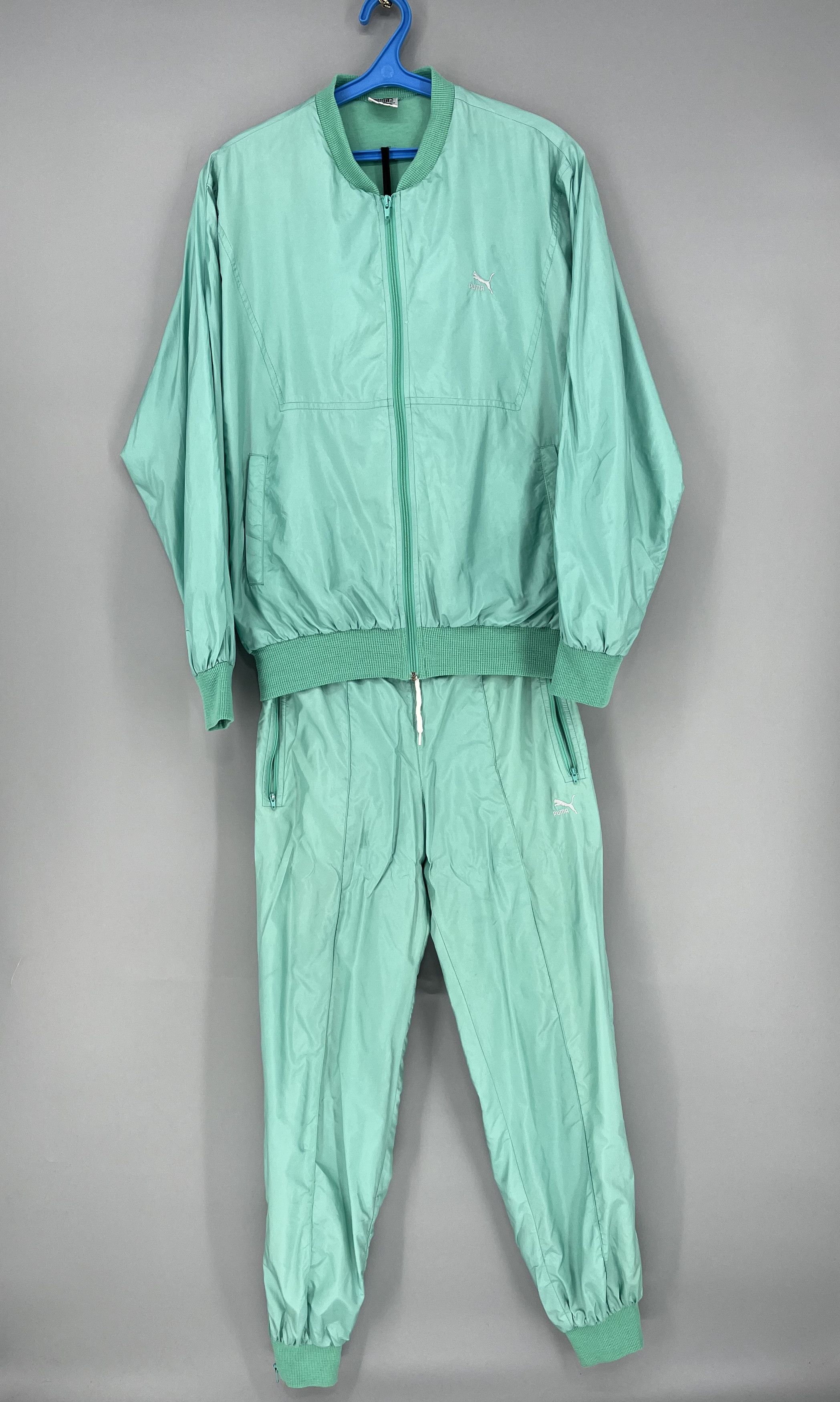 Puma 90s Vintage Puma Sport Track Suit Sweatshirt + Pants Size US S / EU 44-46 / 1 - 1 Thumbnail