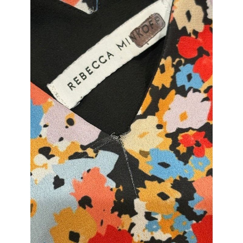 Rebecca Minkoff Rebecca Minkoff “Sorcha” Floral Deep-V Mini Dress – Size XS Size XS / US 0-2 / IT 36-38 - 10 Thumbnail