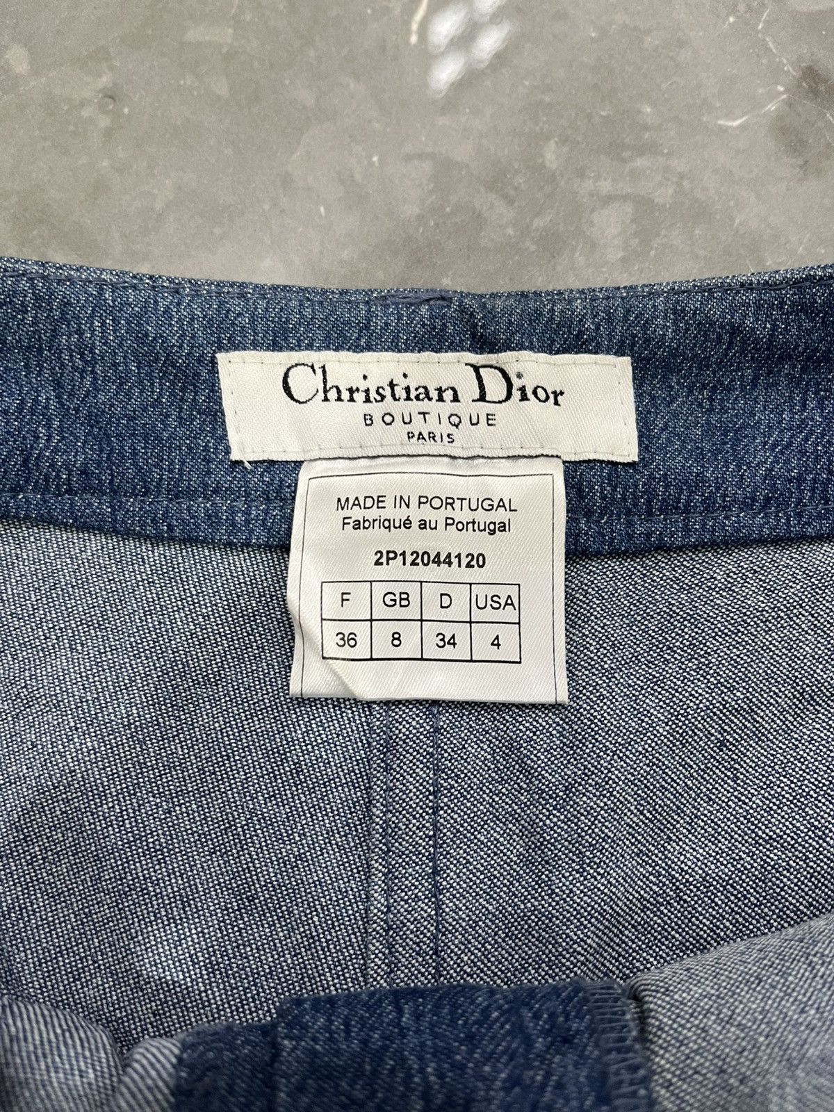 Dior Jhon galliano dior flared pants Size 29" - 3 Thumbnail