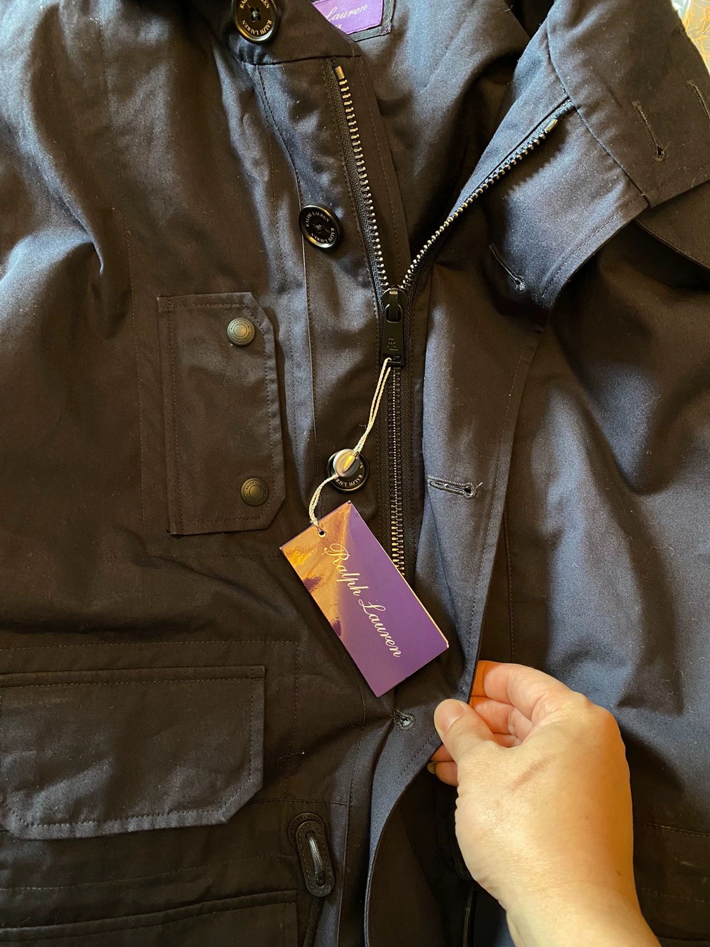 Polo Ralph Lauren Purple Label RRL Italian Waterproof Trench Coat S Size US S / EU 44-46 / 1 - 3 Thumbnail