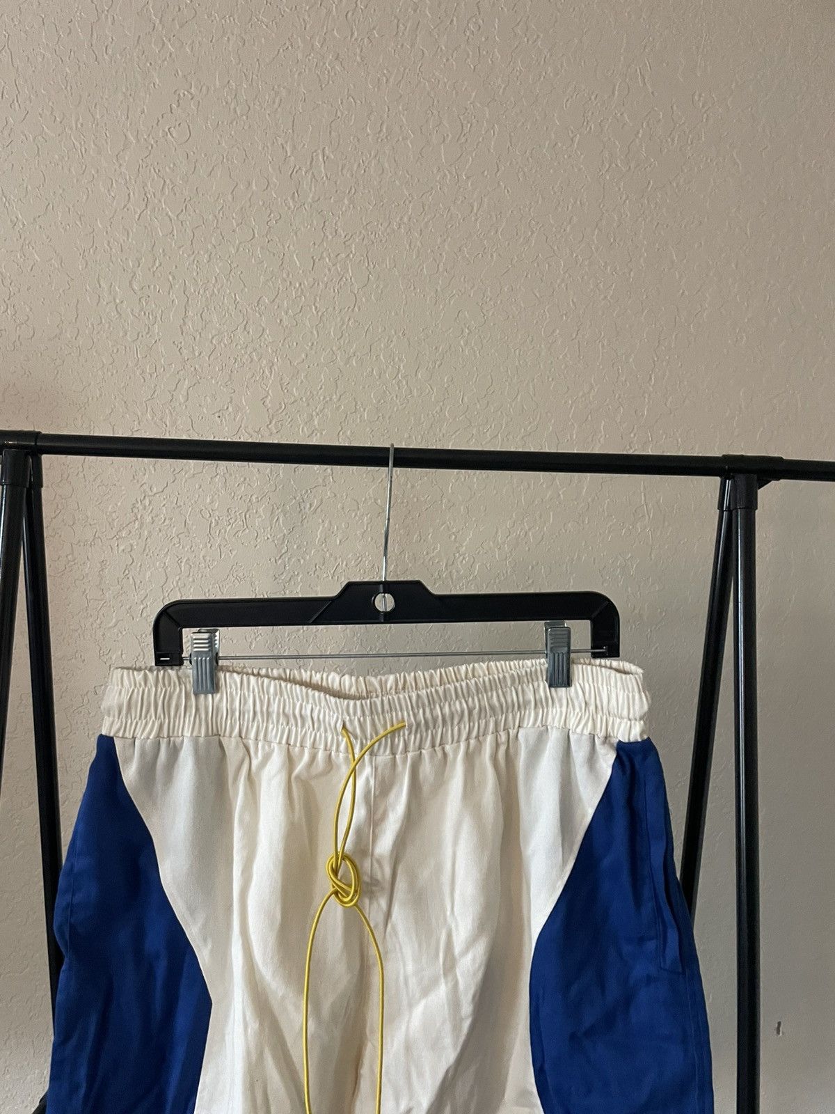 MNML Twill Racing Drawstring Shorts nwt Size US 34 / EU 50 - 3 Thumbnail