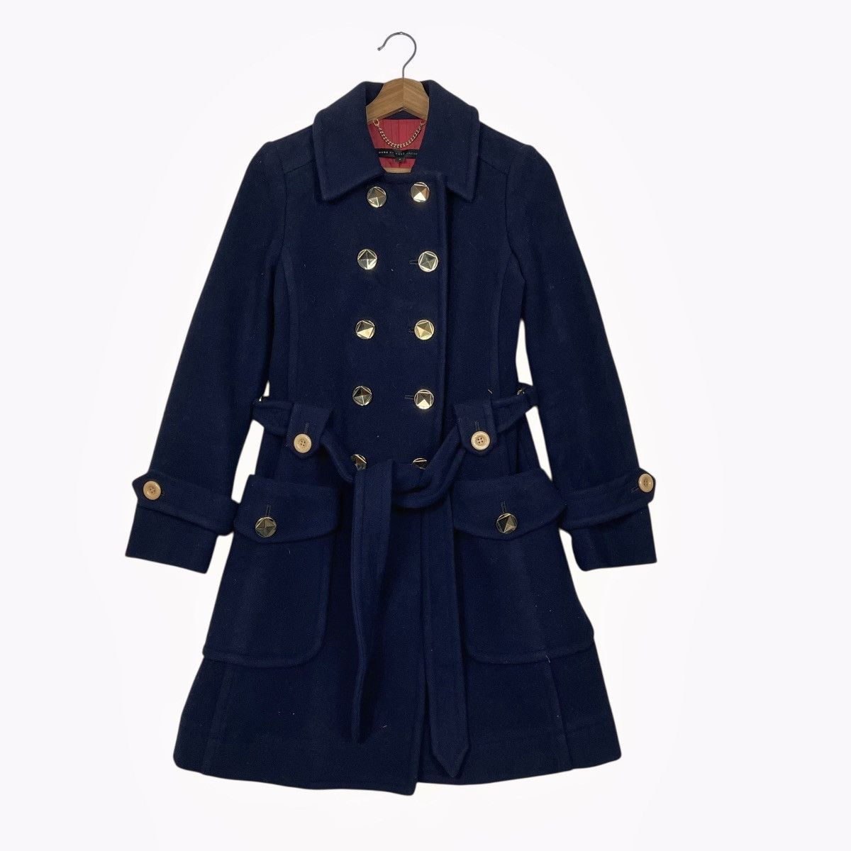 Marc Jacobs Marc By Marc Jacobs Double Breasted Wool Coat Size XS / US 0-2 / IT 36-38 - 1 Thumbnail