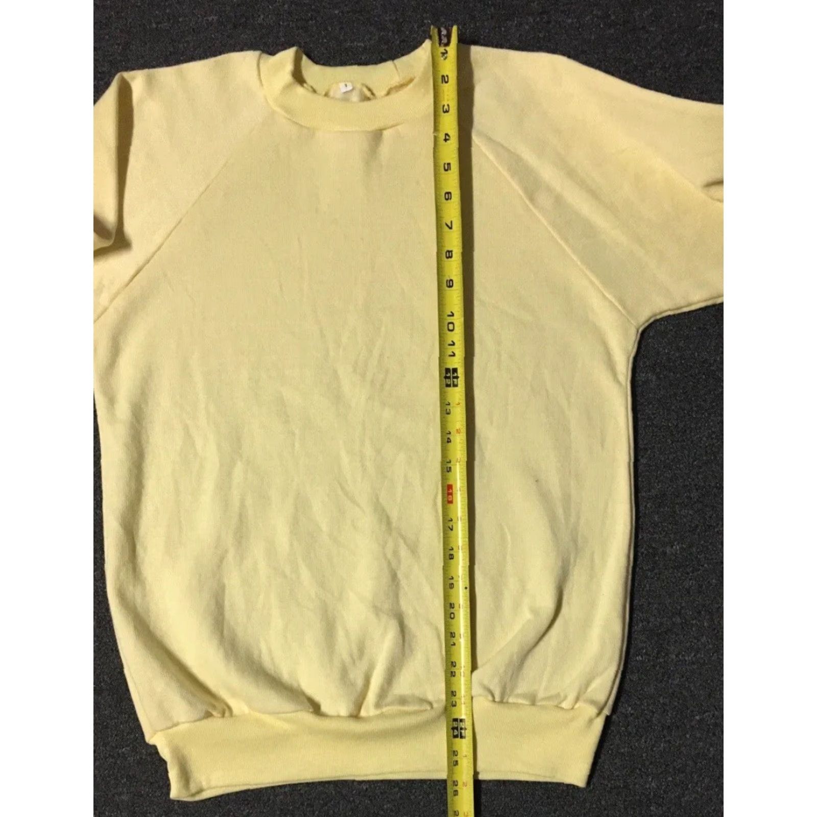 Vintage VINTAGE 70s Faded Sweatshirt S USA Track Grunge Surf Skate Biker Punk PE Gym 80s Shirt Men S Yellow XS? Wait can't add. Size US S / EU 44-46 / 1 - 8 Thumbnail
