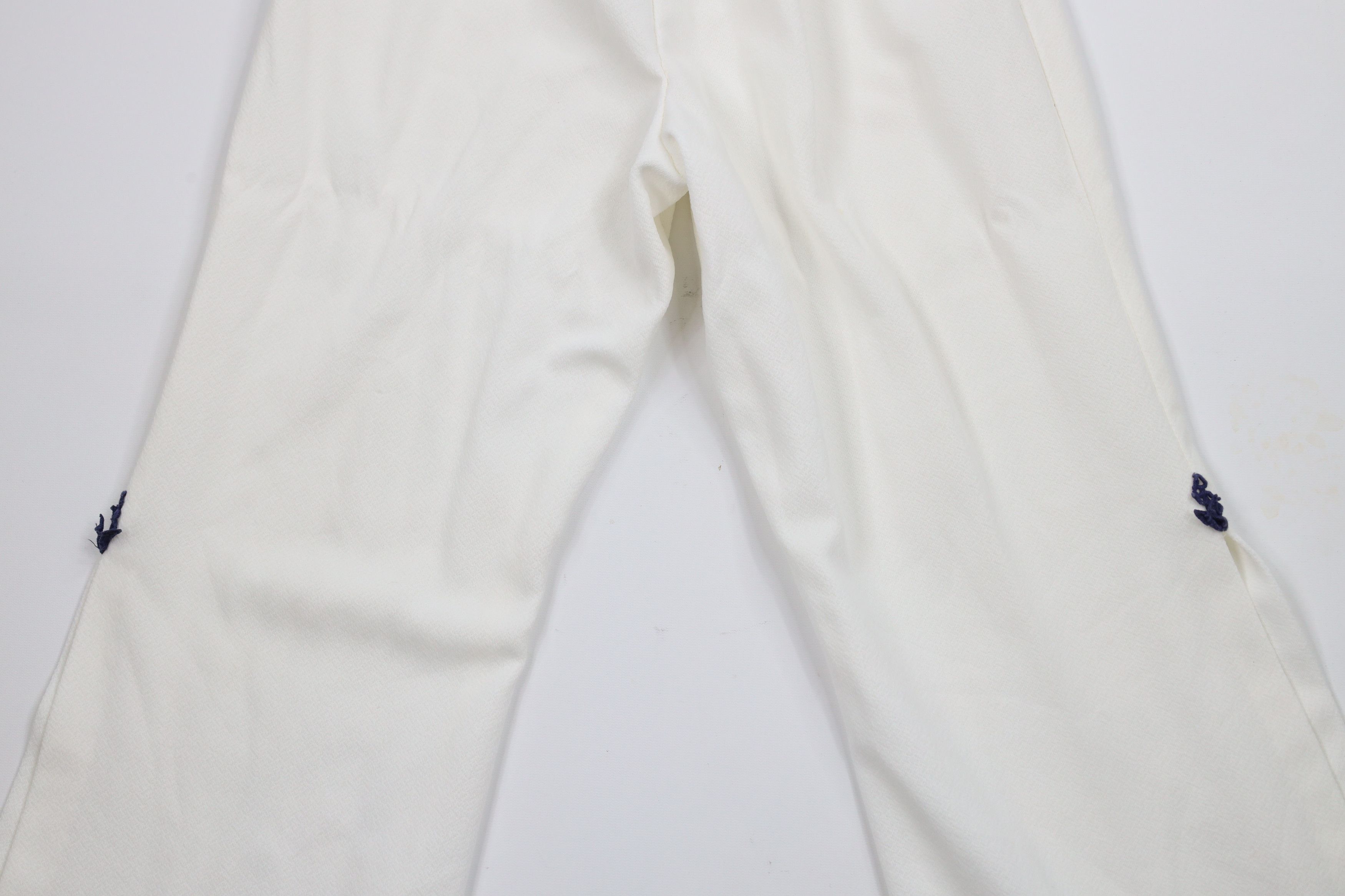 Vintage Vintage 60s 70s Streetwear Side Slit Knit Bell Bottoms Pants Size 22" - 3 Thumbnail