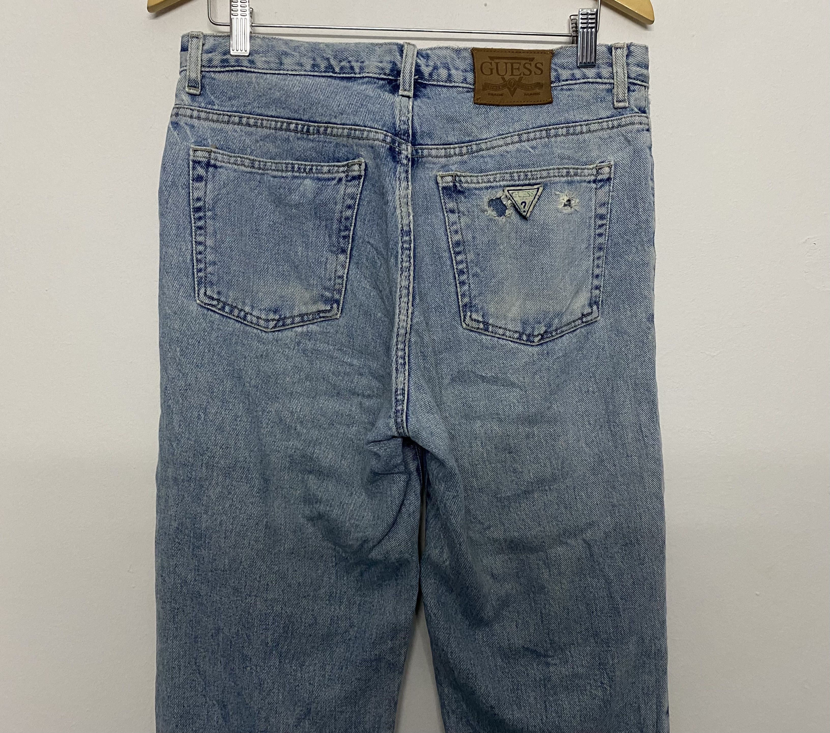 Guess Vintage 90s Guess Jeans USA Tradition Denim Straight Fit Size US 32 / EU 48 - 6 Thumbnail