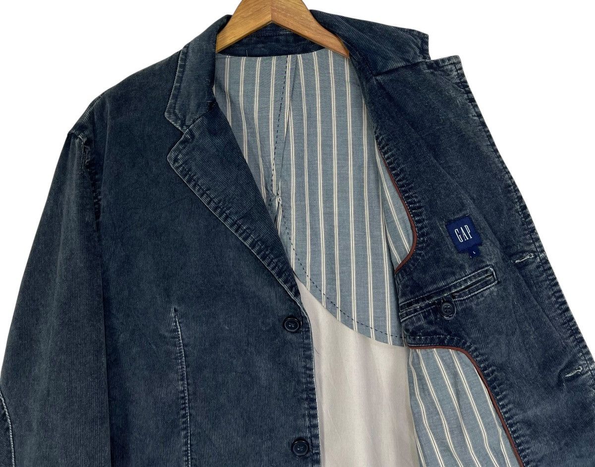Gap GAP Vintage Washed Navy Corduroy Jacket Size US L / EU 52-54 / 3 - 6 Thumbnail