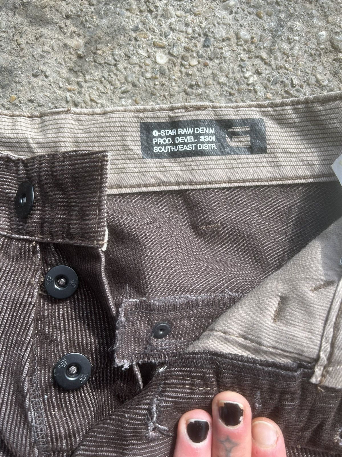 G-Star Vintage Denim Size US 27 - 3 Thumbnail