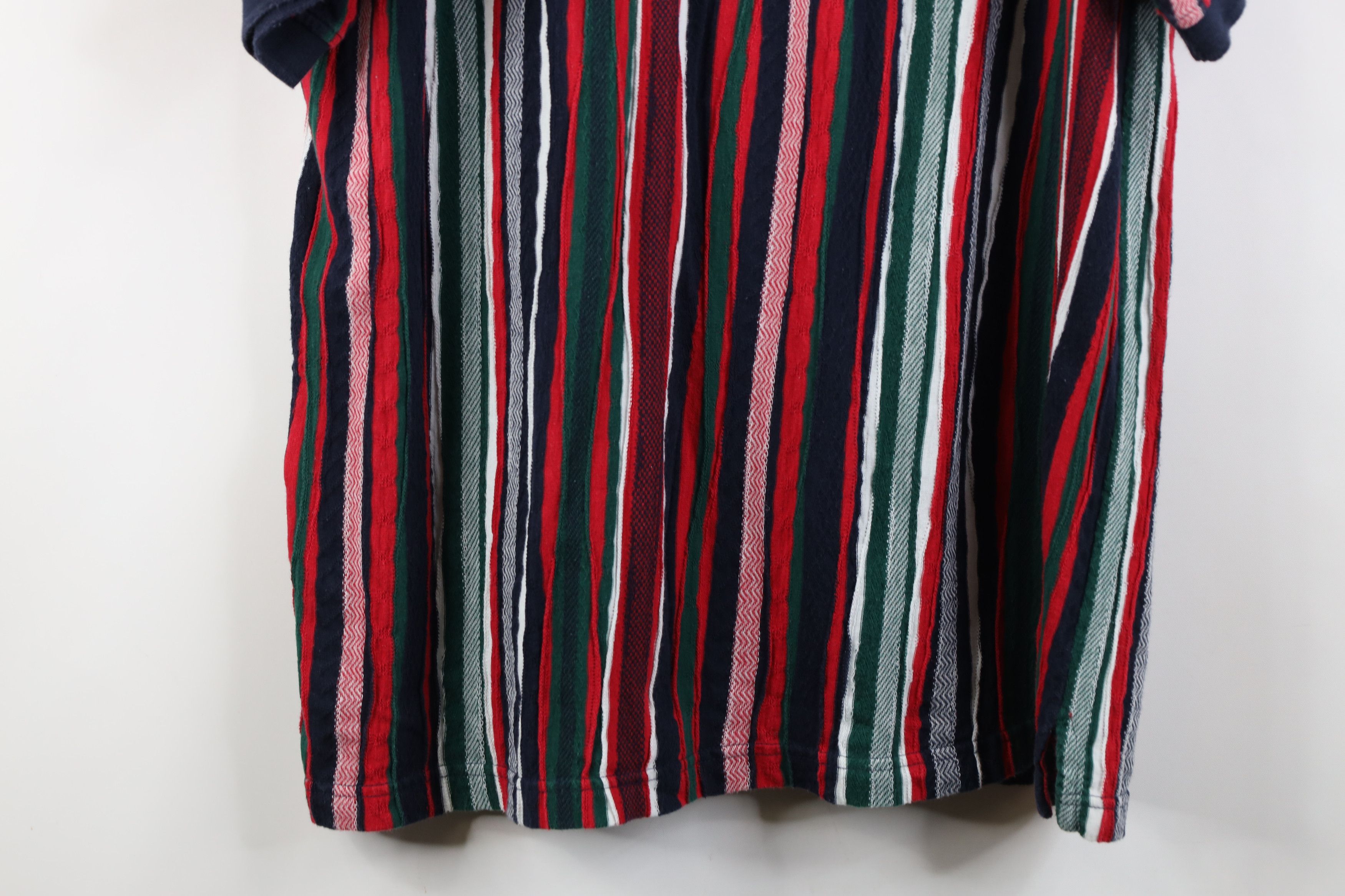 Vintage Vintage 90s Streetwear Coogi Style Striped Golf Polo Shirt Size US L / EU 52-54 / 3 - 12 Thumbnail