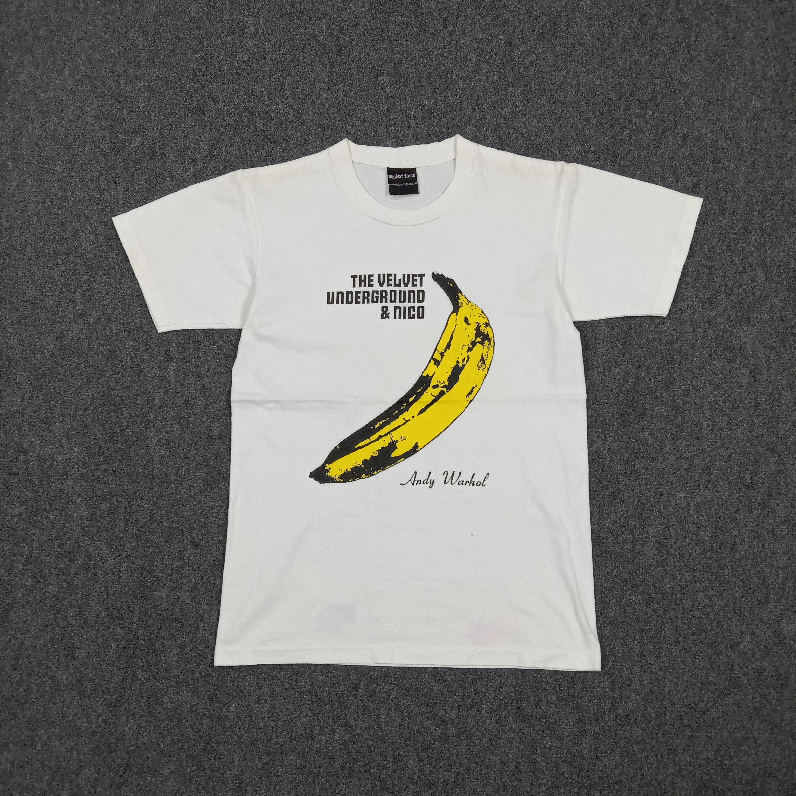 Andy Warhol Vintage 90's Andy Warhol Banana Graphic Tshirt C294N58 Size US S / EU 44-46 / 1 - 1 Thumbnail
