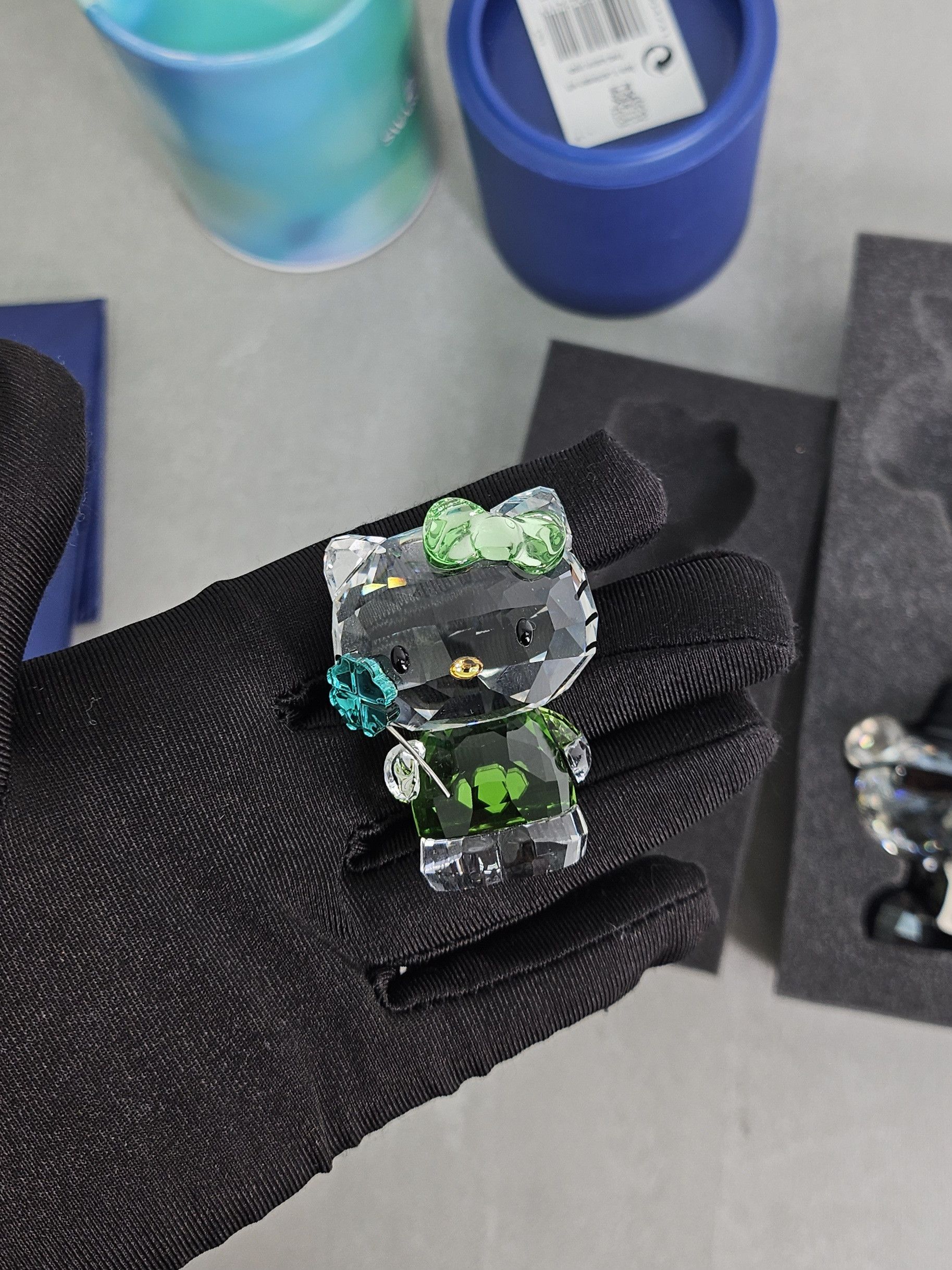 Swarovski Swarovski Hello Kitty Lucky Charm Crystal Figurine Size ONE SIZE - 6 Thumbnail