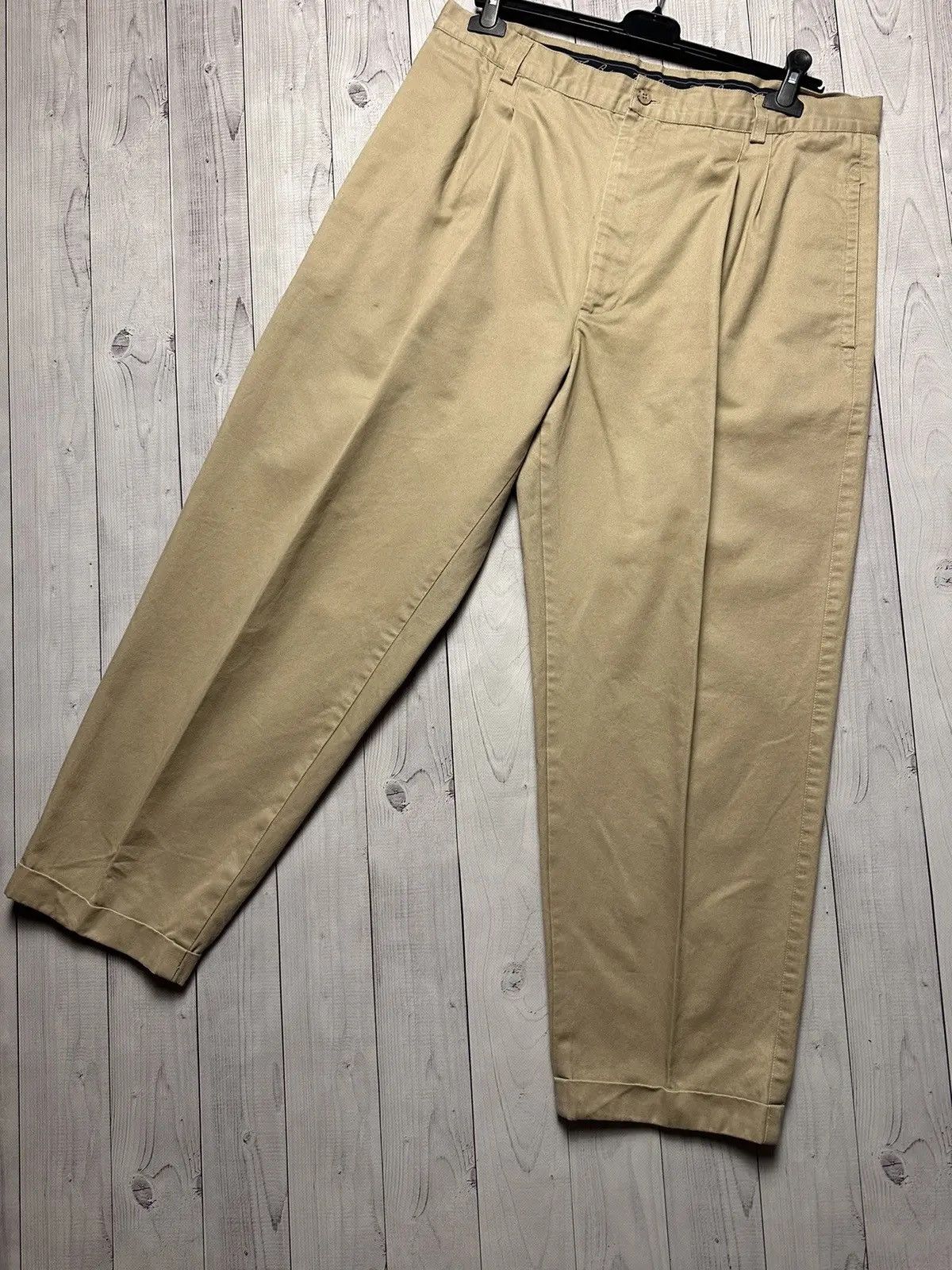 Burberry Vintage Thomas Burberry chino pants carrot ctripes size L Size US 34 / EU 50 - 2 Thumbnail