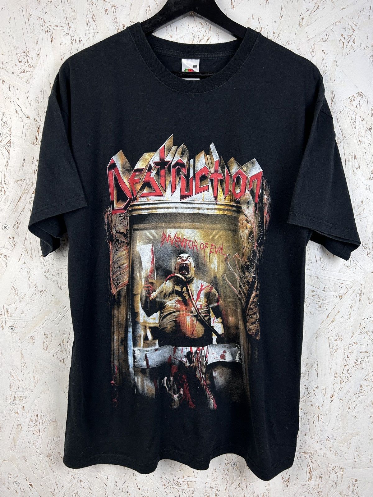 Band Tees × Tour Tee × Vintage 00s Vintage Destruction inventor Of 