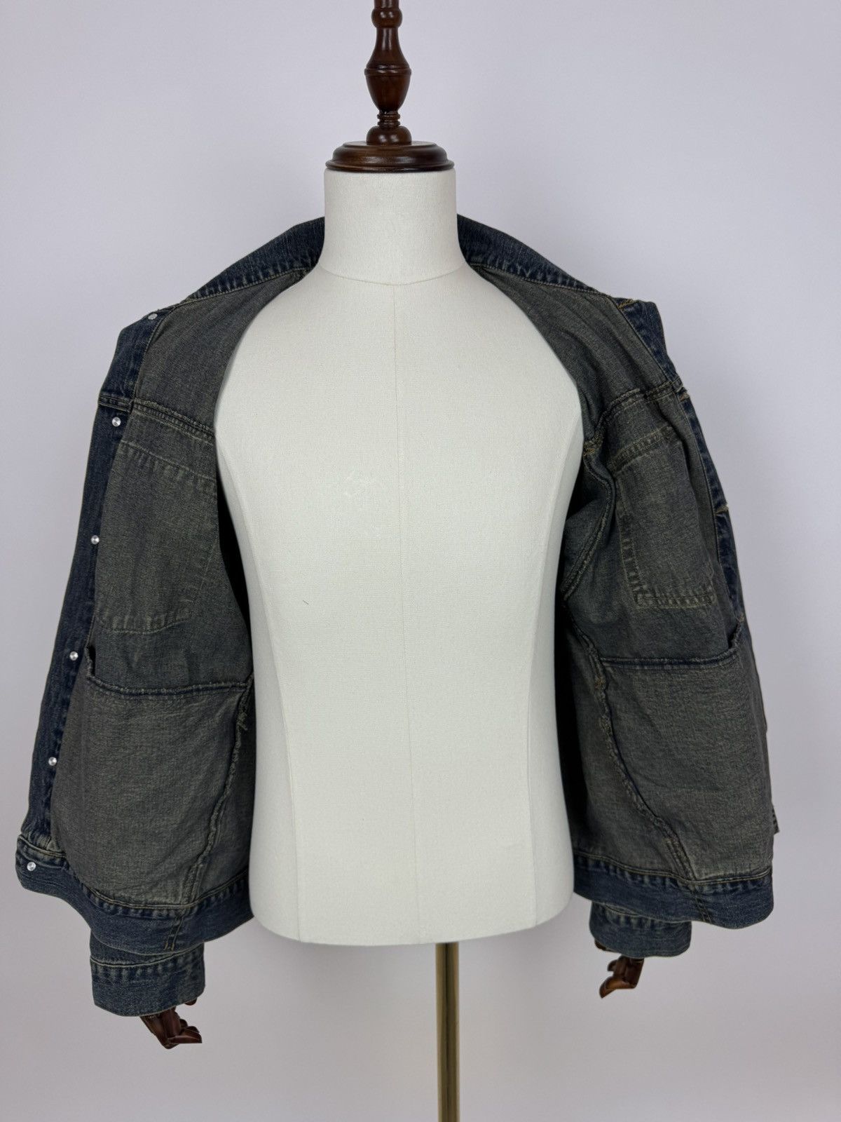 C1RCA C1RCA Denim Jacket Skater Circa JKT Y2K Mens size L Size US L / EU 52-54 / 3 - 6 Thumbnail