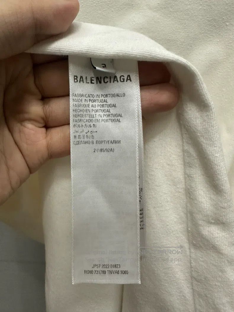 Balenciaga Balenciaga Short-sleeved T-shirt Size US M / EU 48-50 / 2 - 7 Thumbnail