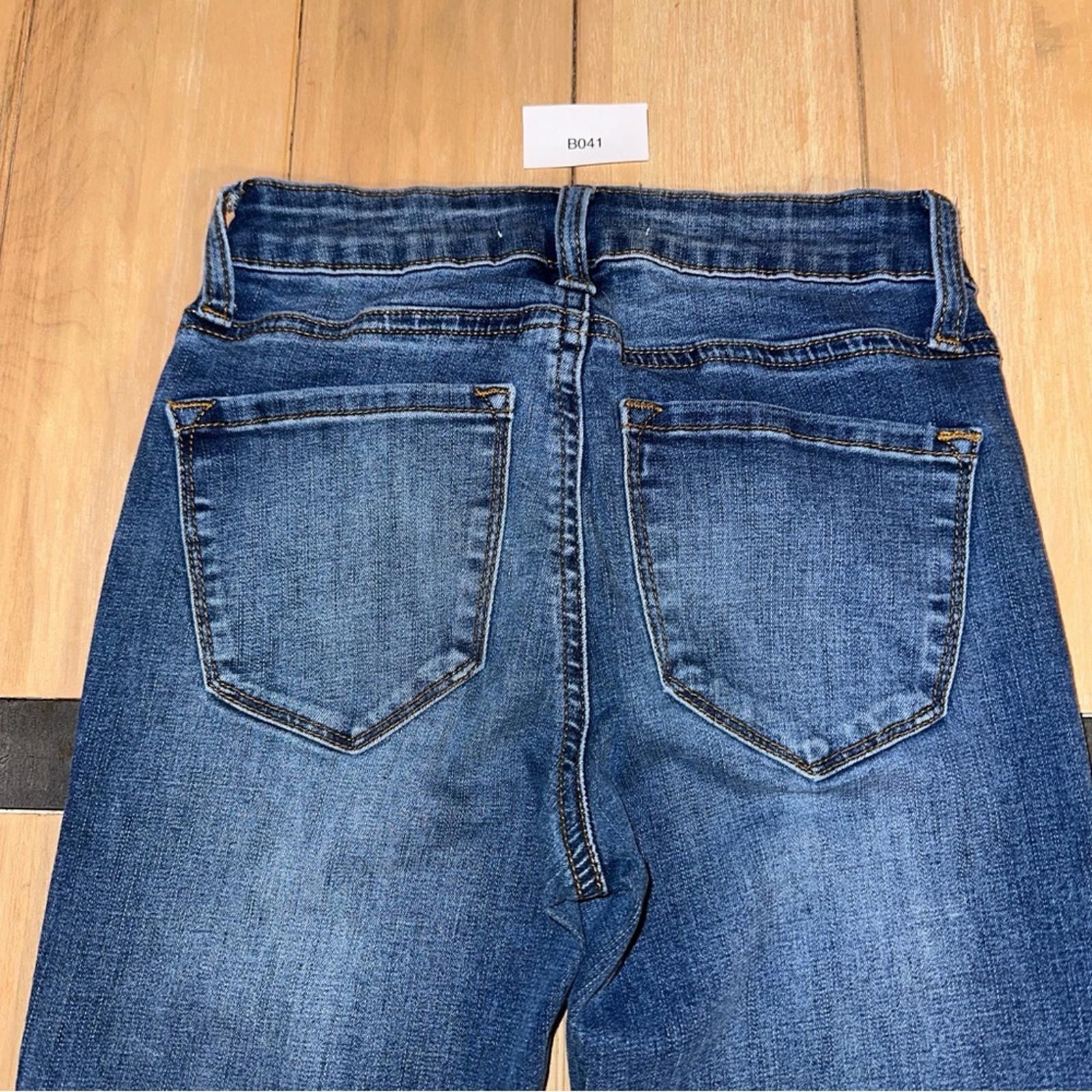 Kancan USA Kancan 0 / 23 Skinny Jeans Stretch Flattering Blue Denim Size 25" / US 0 / IT 36 - 5 Thumbnail