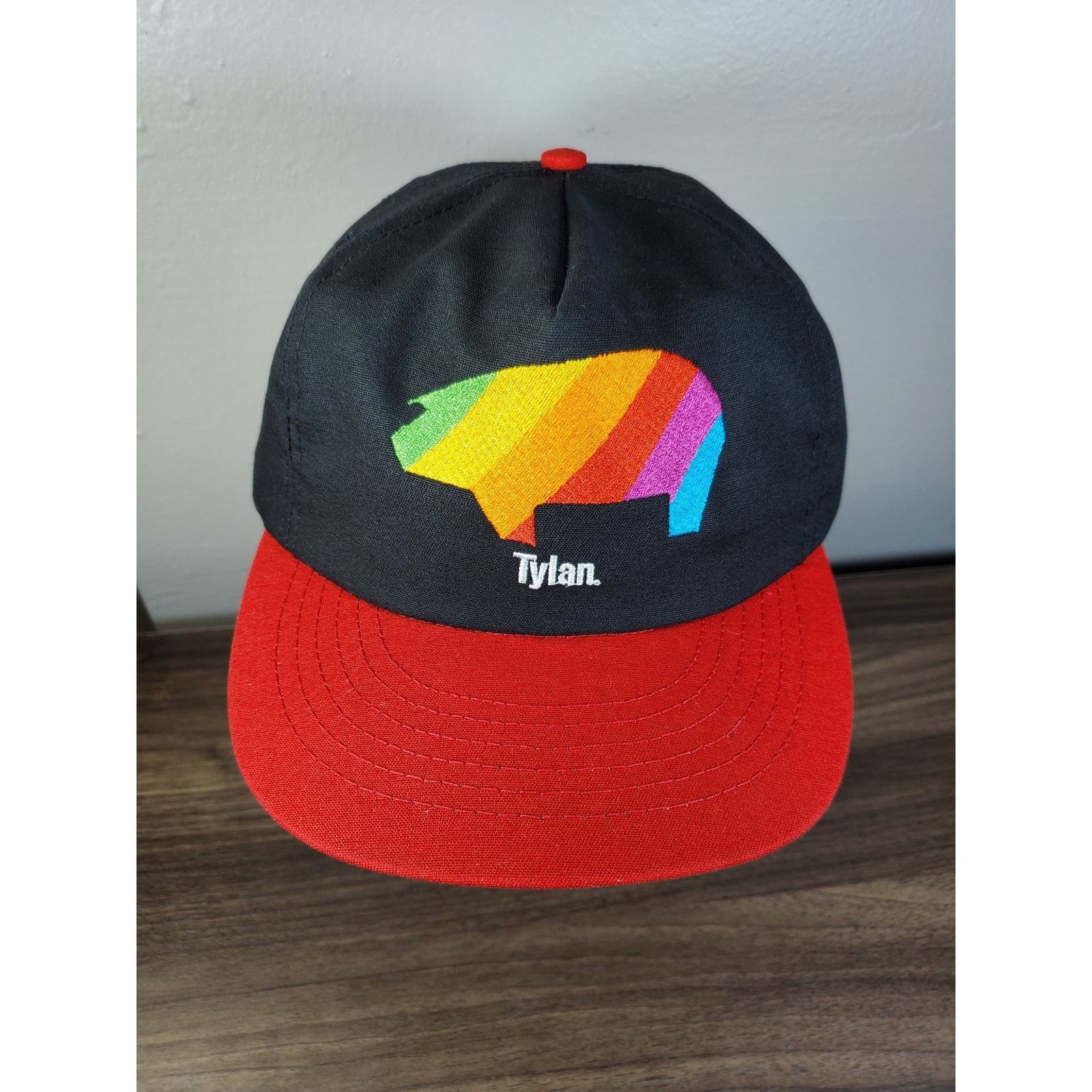 CSA × Vintage TYLAN Hat Snapback Cap Adjustable Rainbow Pig Logo Farm Ag Size ONE SIZE - 2 Thumbnail