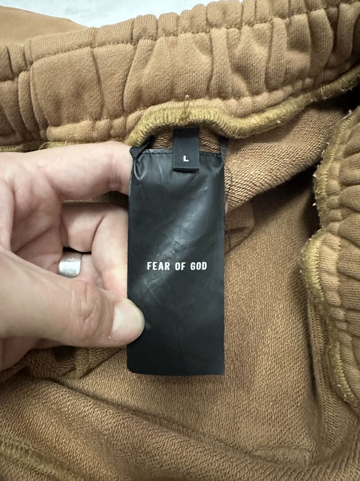 Fear of God OG Fear of God Sixth collection brown sweatpants Size US 34 / EU 50 - 11 Thumbnail
