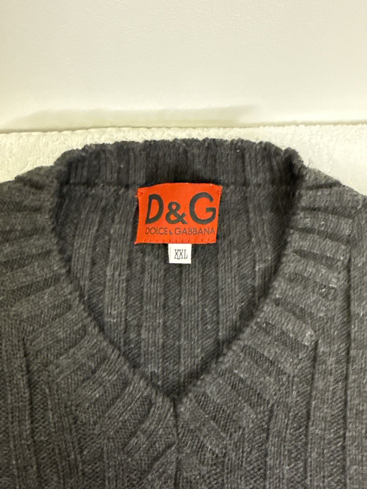 Dolce & Gabbana Vintage Dolce @ Gabanna “Fitness” Sweater Size US XXL / EU 58 / 5 - 2 Thumbnail