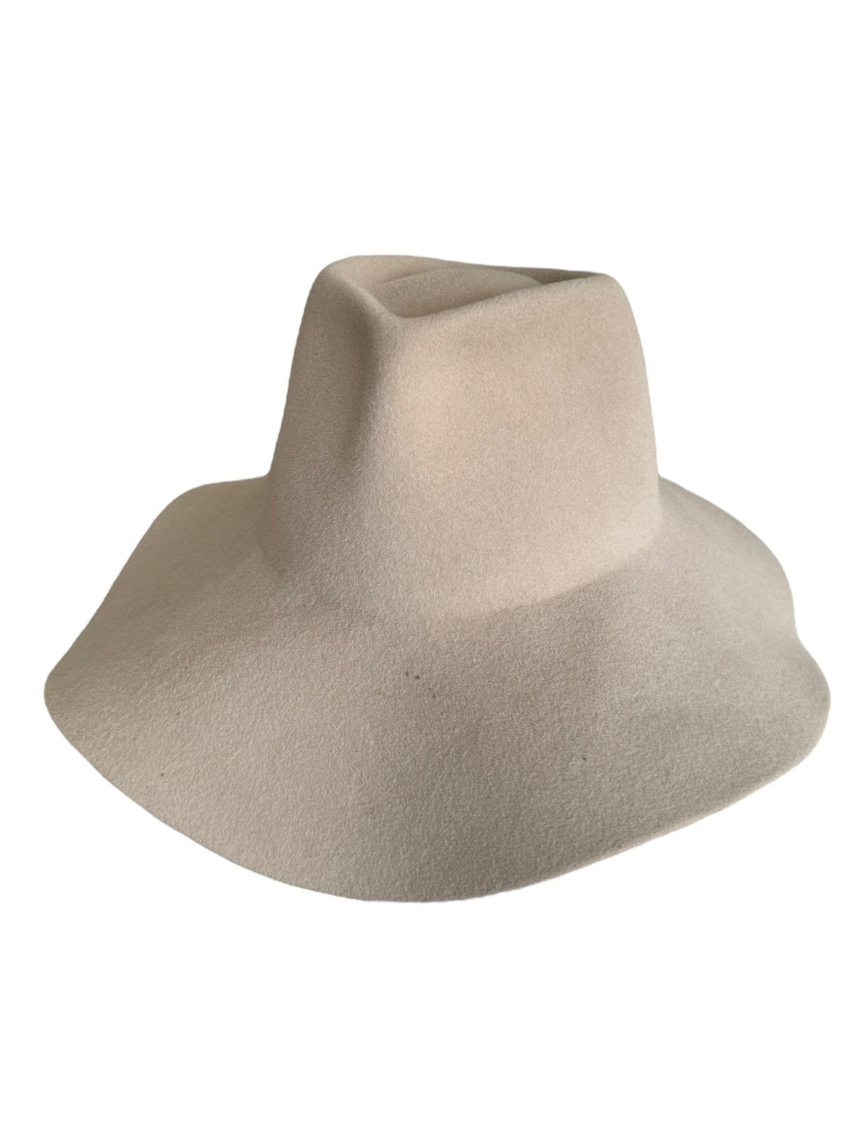 Wool Felt Floppy Wide Brim Hat