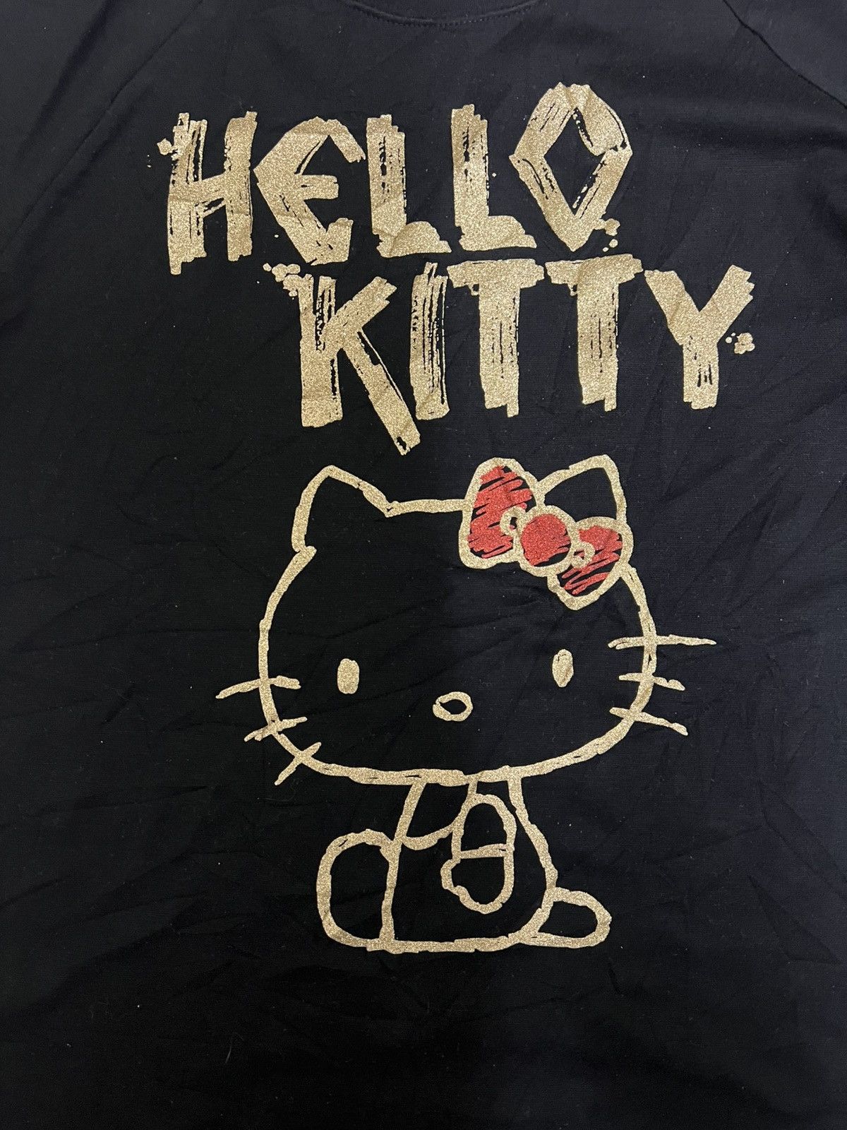 Anime × Japanese Brand Hello Kitty Big Logo Tee Size M / US 6-8 / IT 42-44 - 3 Thumbnail