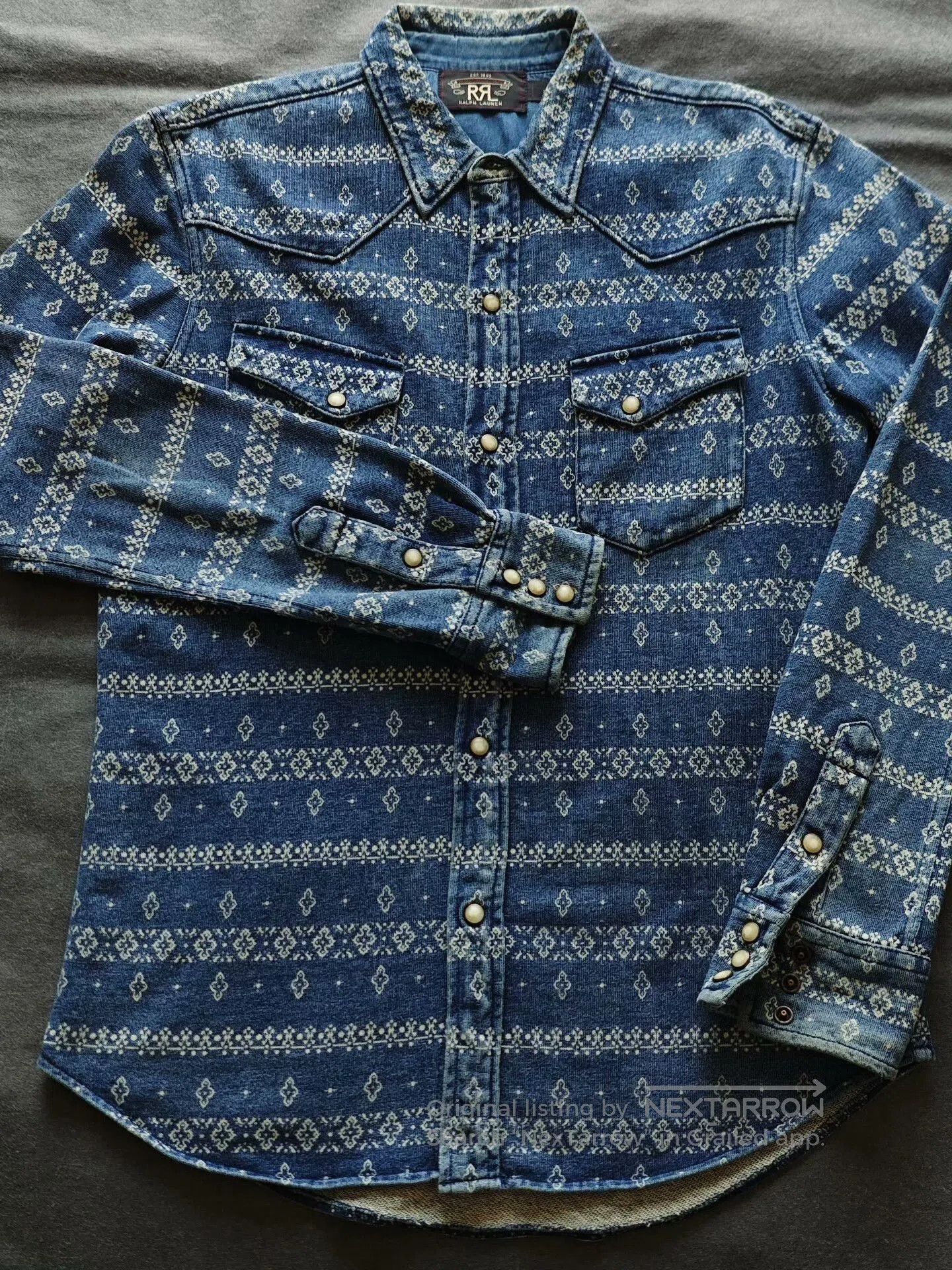 RRL Ralph Lauren RRL Ralph Lauren Striped Shirt. Size US S / EU 44-46 / 1 - 1 Thumbnail