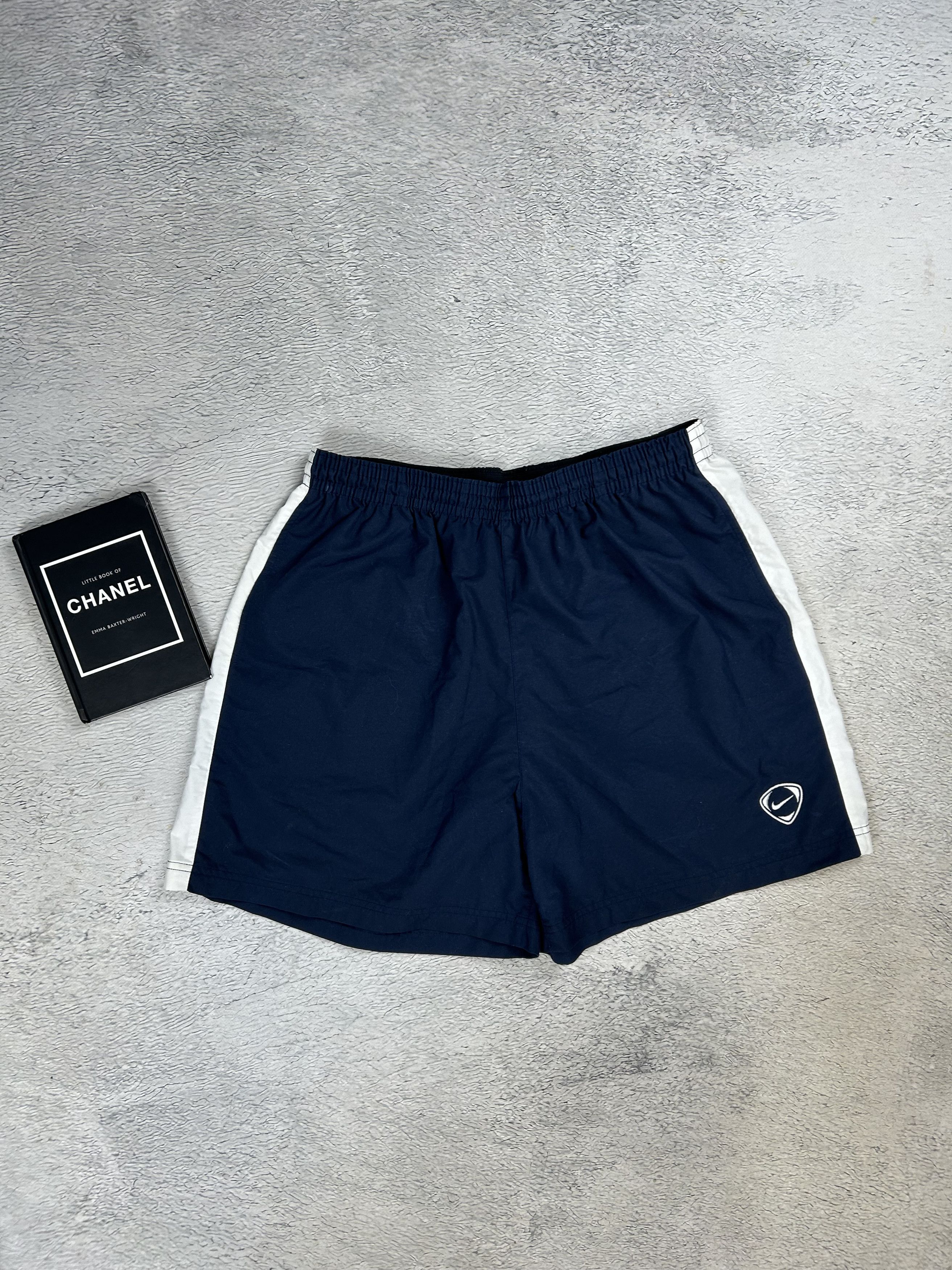 Nike × Vintage 90's Nike Vintage nylon Shorts Baggy Parachute Drill Size US 36 / EU 52 - 5 Thumbnail