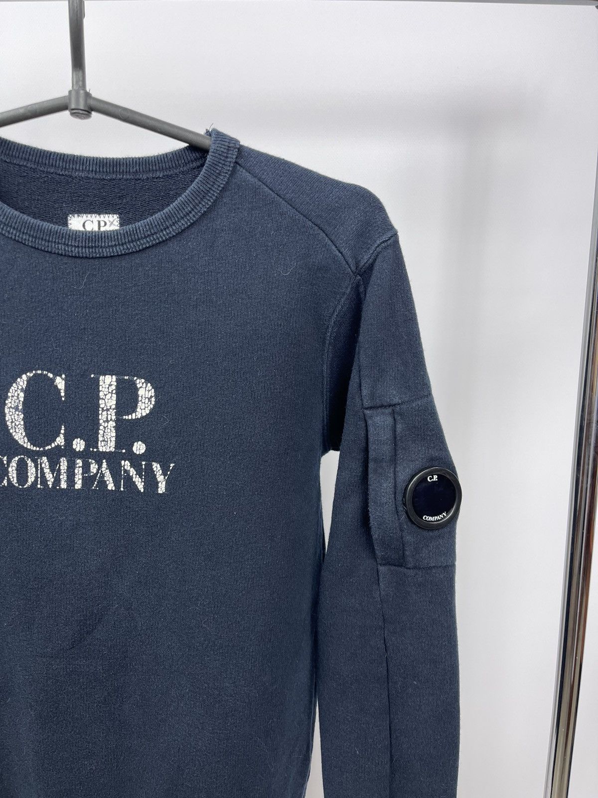 C.P. Company C.P. Company Sweatshirt Size 10 years Blue Big Logo Size US XS / EU 42 / 0 - 2 Thumbnail