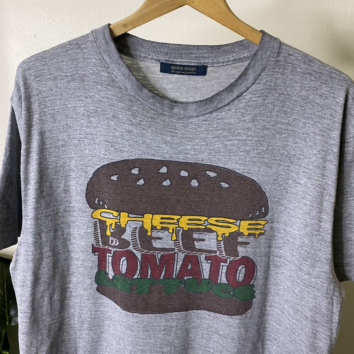 Japanese Brand Modem Design Burger Tshirt Nigo Human Made Style Size US L / EU 52-54 / 3 - 2 Thumbnail